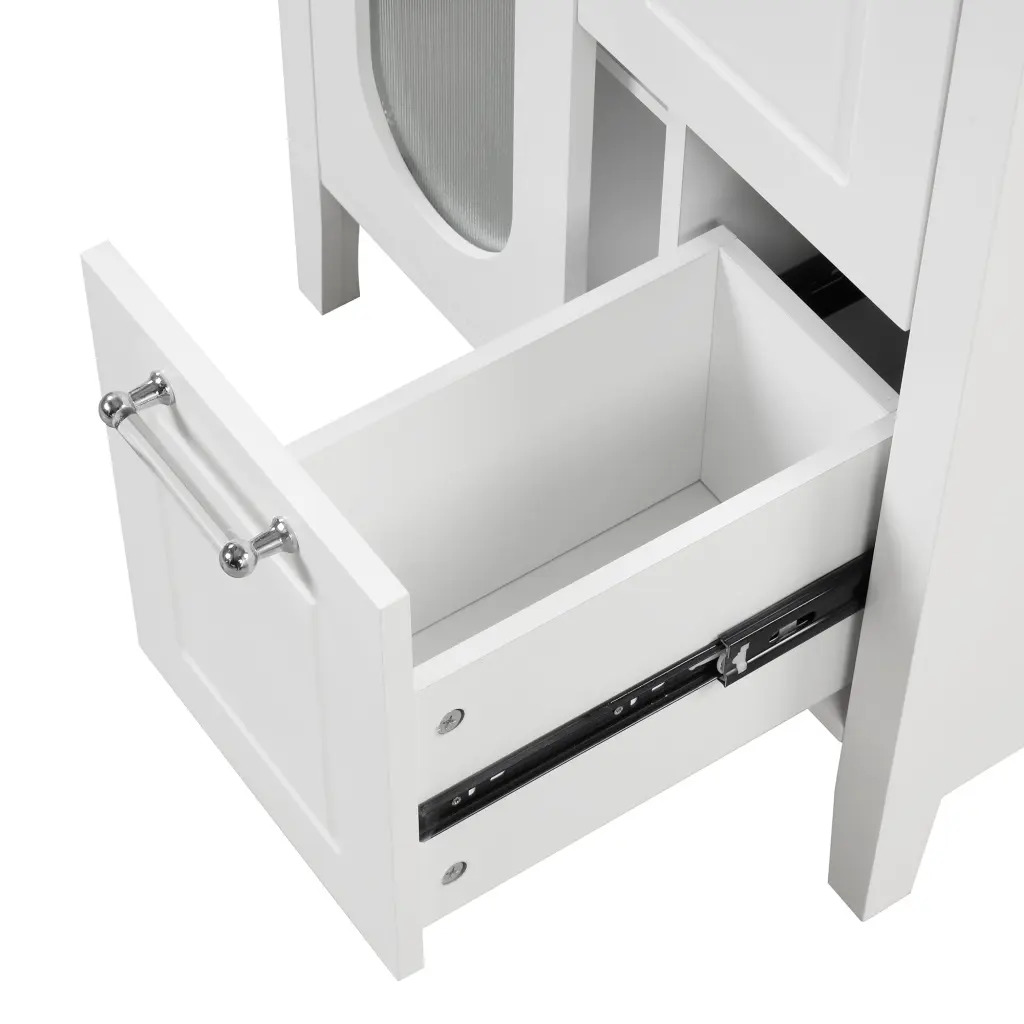 24 Inch Bathroom Vanity Sink Two Drawer Cabinet Modern Bathroom Furniture rnb
