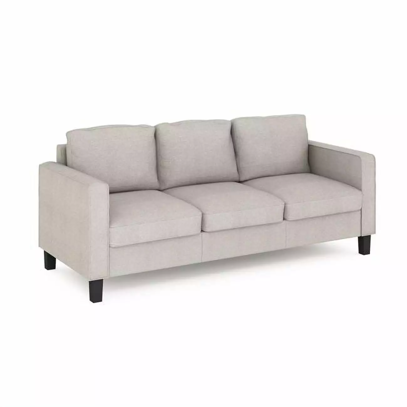 Bayonne Modern Upholstered 3-Seater Sofa Fog - Comfortable Living Room Furniture Lauren Ralph Lauren