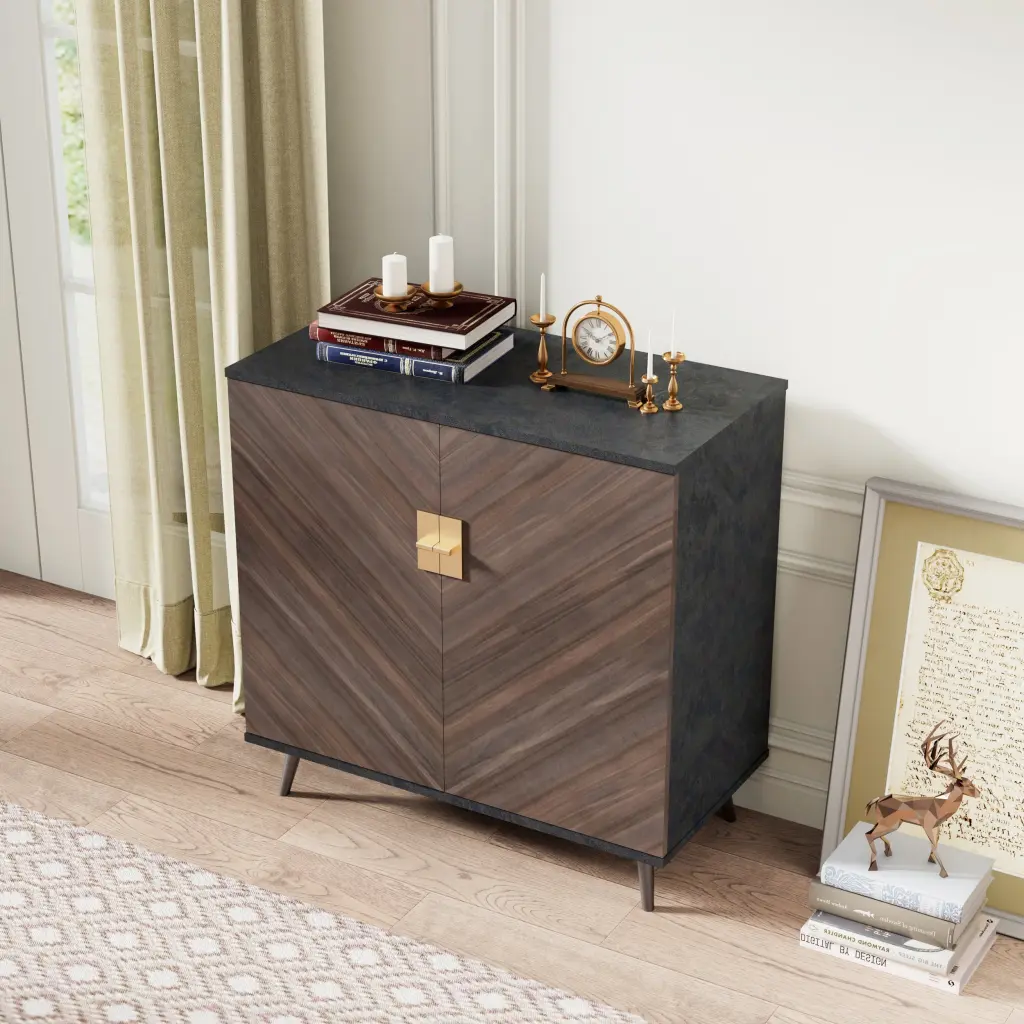 Accent Storage Cabinet Doors Bar Buffet Cabinet Living Room samchy