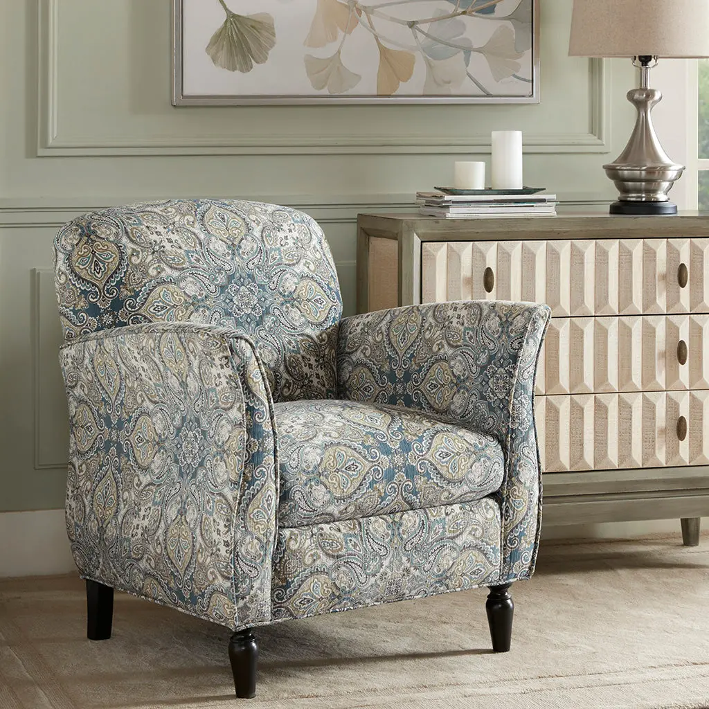 Escher Accent Chair Multicolor Solid Wood Modern Lounge Chair jla