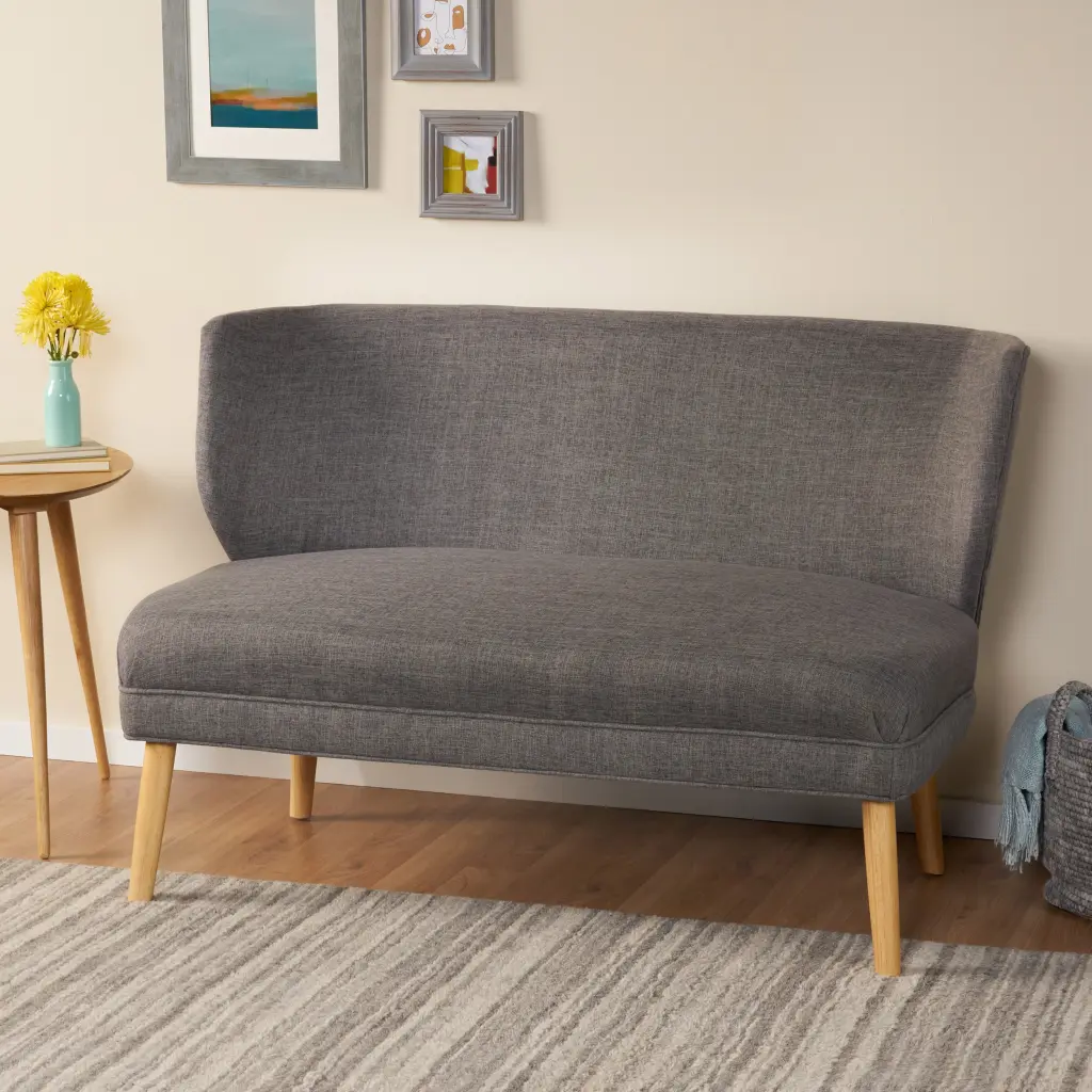 Grey Fabric Seat Chair Living Room or Office nh-inmax