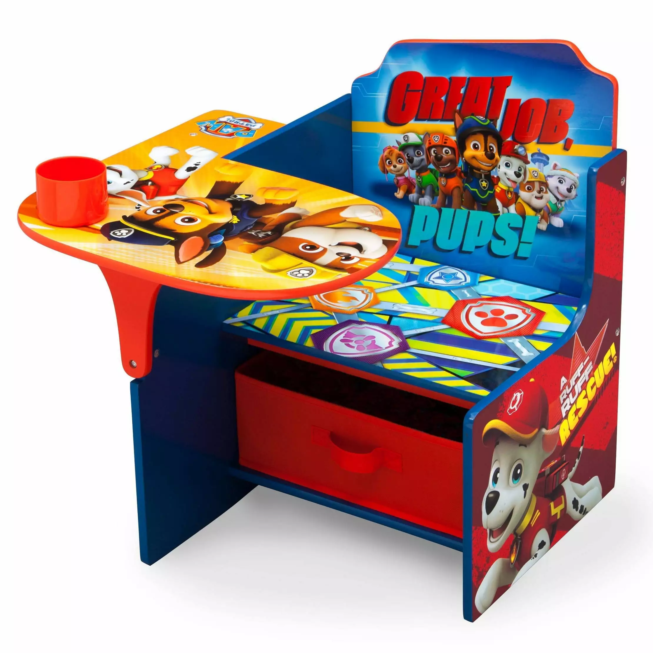 Disney Chair Desk Storage Bin Delta Children Kids Room Wangg