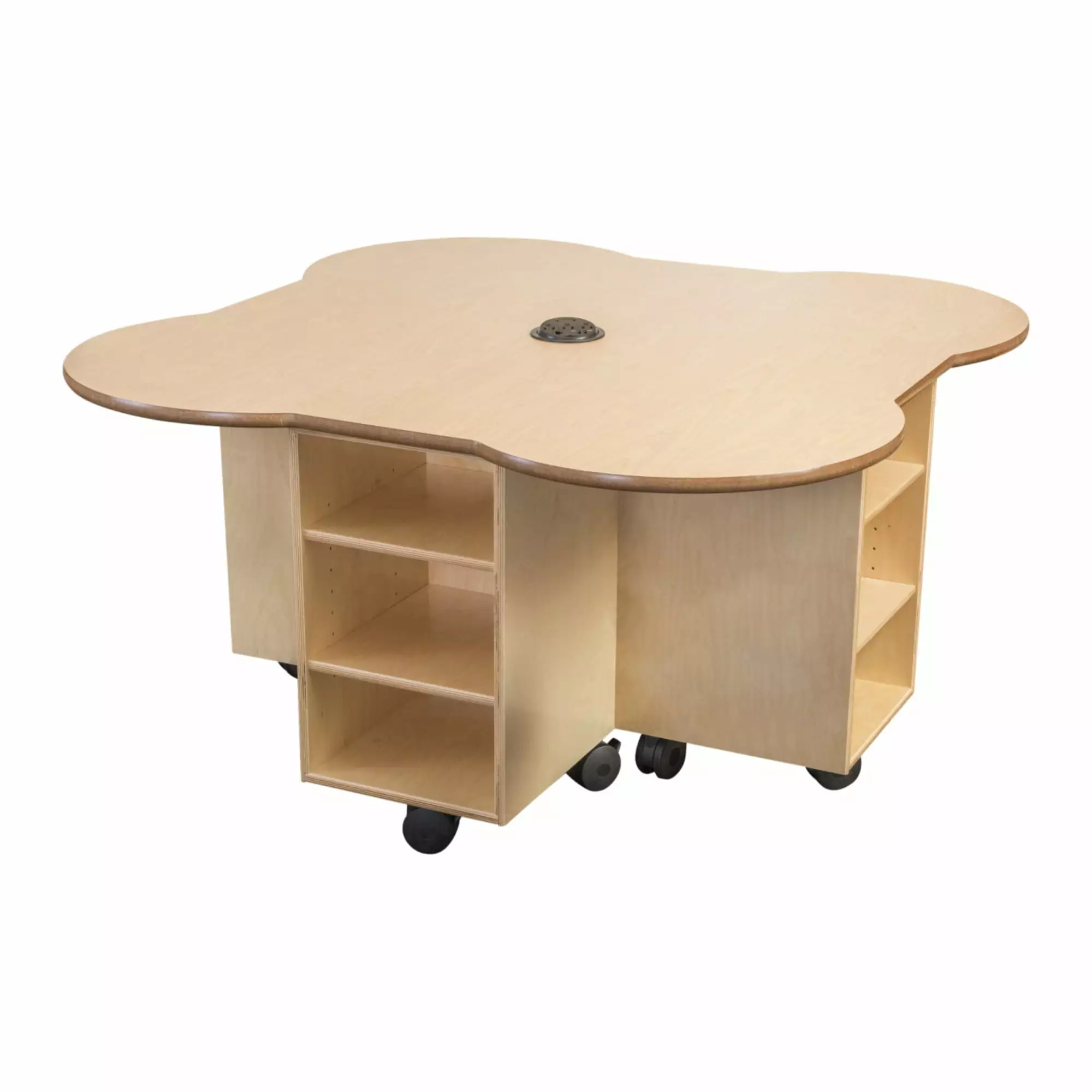 Childcraft Mobile STEAM Table 47-3/4 x 47-3/4 x 25 Inches Kids Activity Table