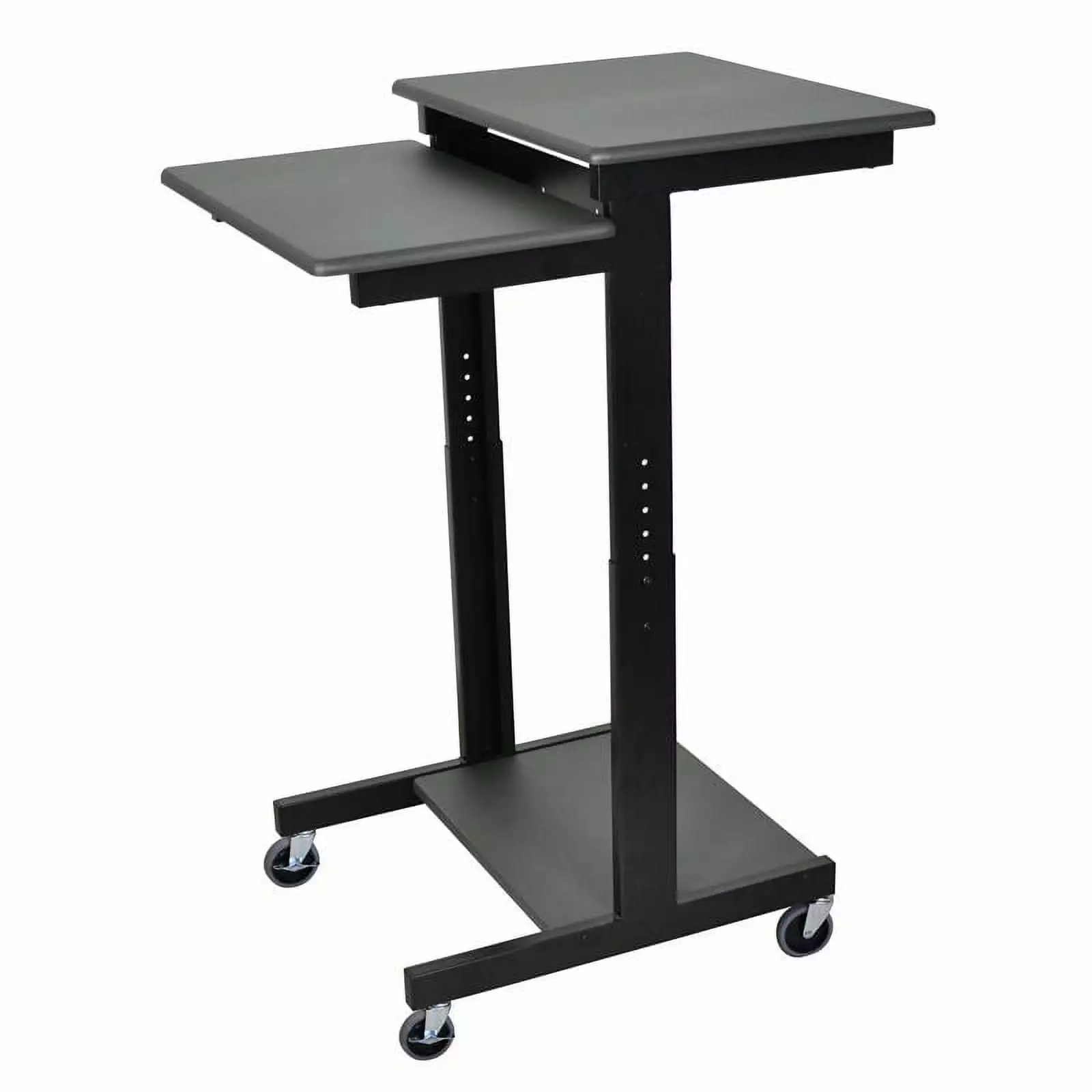 Offex Mobile Height Adjustable Computer Workstation Presentations Lectern