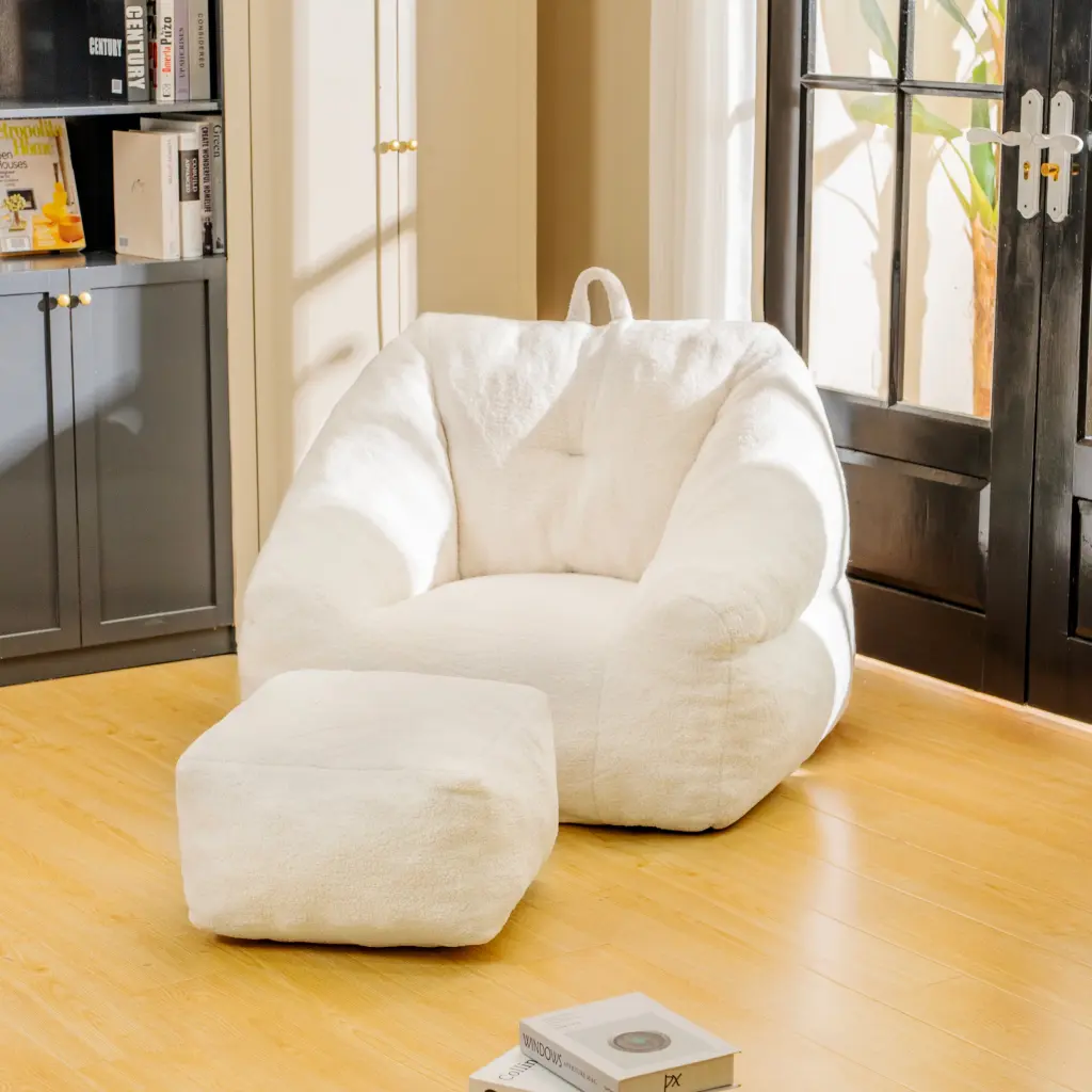 Bean Bag Chair Filler Tufted Soft Stuffed Bean Bag Sofa magic furniture
