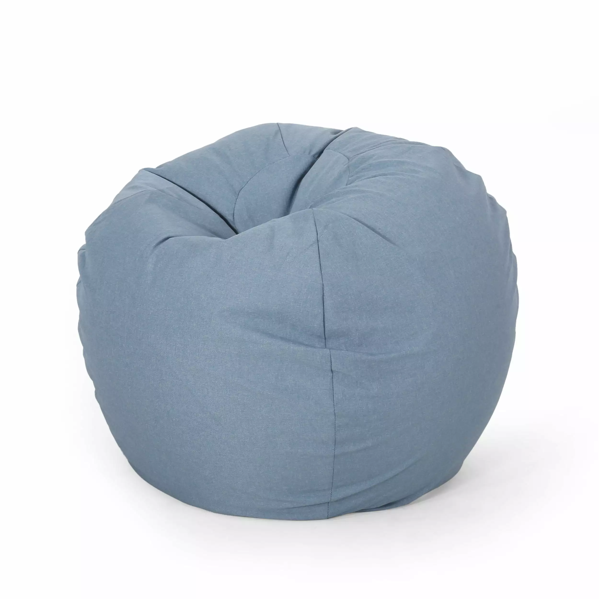 Chisal 3 Foot Teal Bean Bag Soft Textures and Stylish Design Living Room or Bedroom OMCCHK