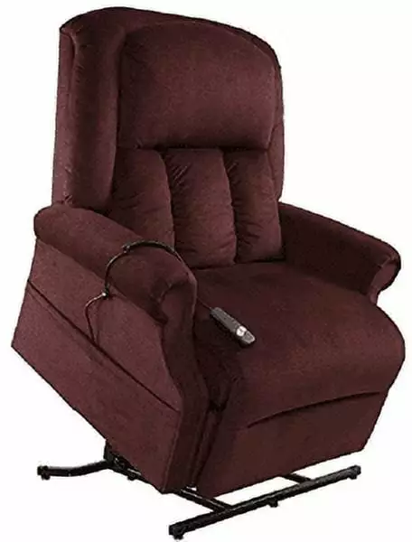 MM-7001 Mega Motion Big Man Lunar Power Lift Recliner 500 Lbs Weight Capacity and 26 Seat Width