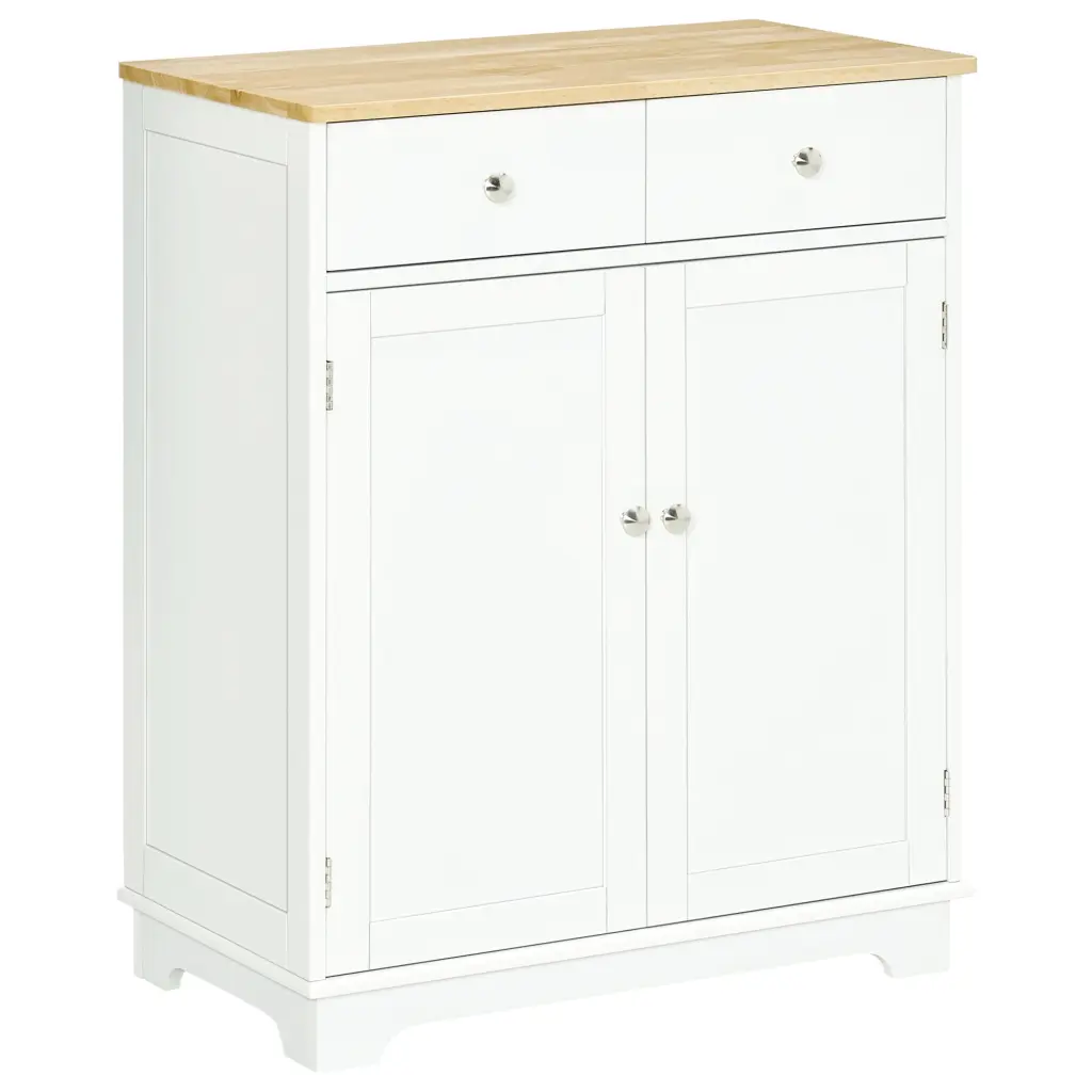 Homcom Sideboard Buffet Cabinet, 2 Doors Door Kitchen Cabinet, Coffee Bar aosom business