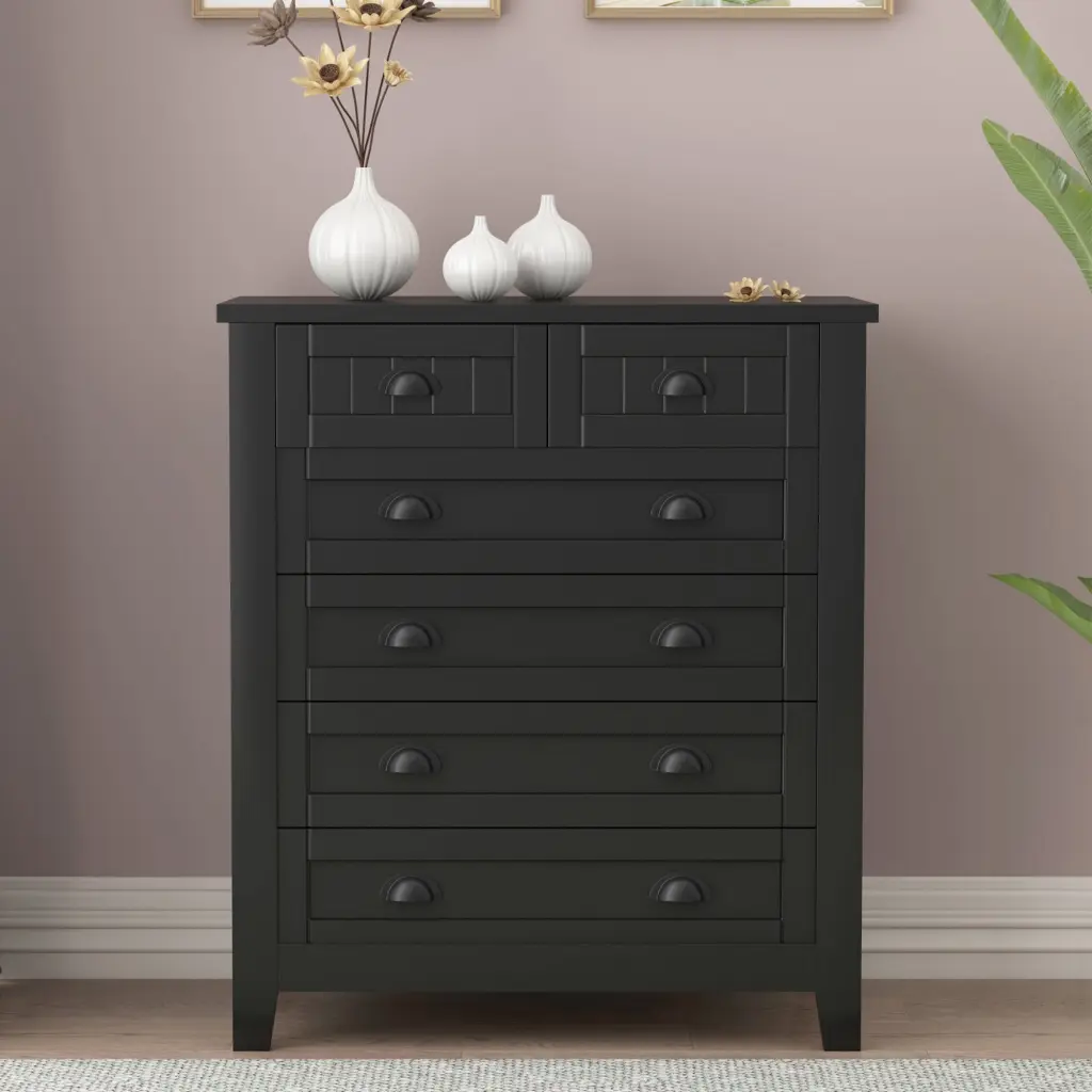 Drawer Dresser Bar Cabinet Sideboard Buffet Service Storage jxy furniture