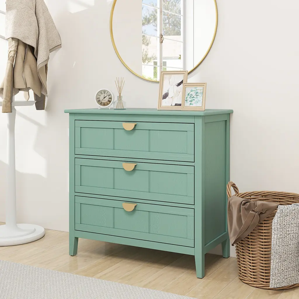 3 Drawer Cabinet Bedroom or Living Room American Furniture rnb