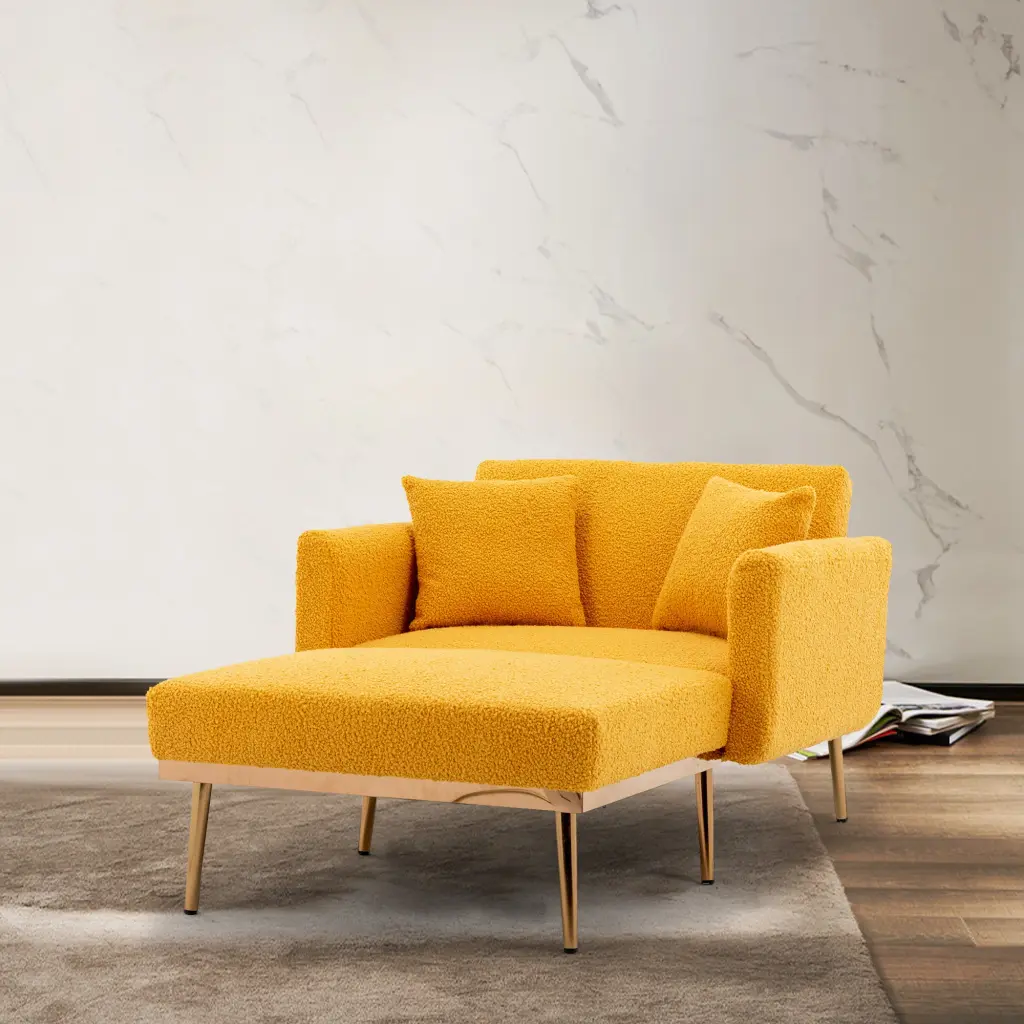 Coolmore Trendy and Timeless Style Chaise Lounge Chair Accent Chair coolmore w-395