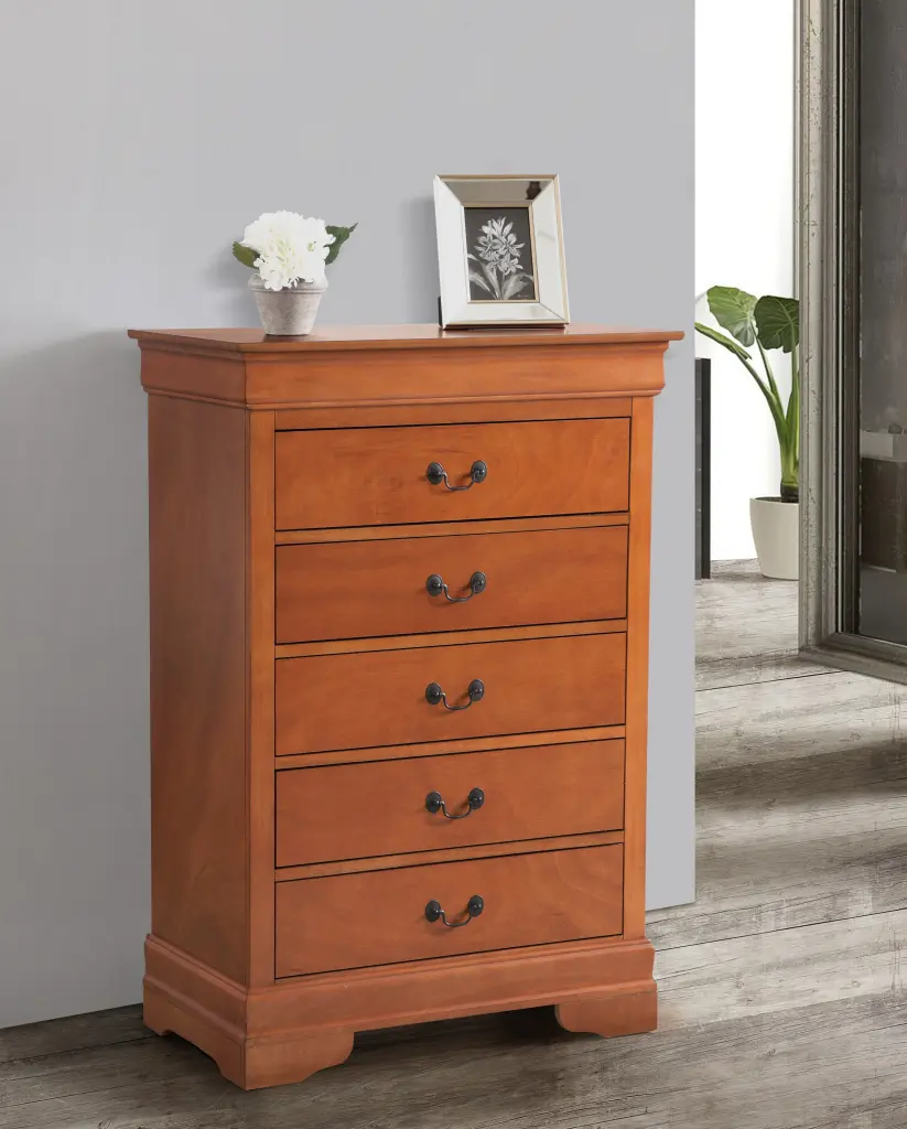 Louis Phillipe G3160 Chest Oak Particle Board glory furniture