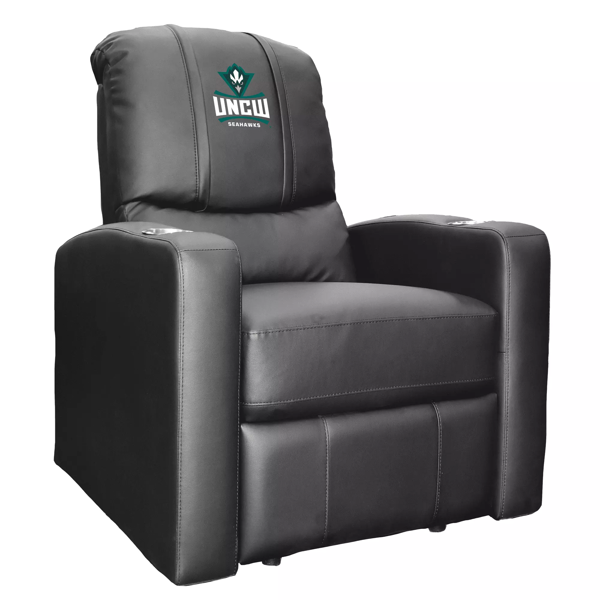 UNC Wilmington Primary Logo Stealth Recliner Zipper System Seahawks Fans DreamSeat
