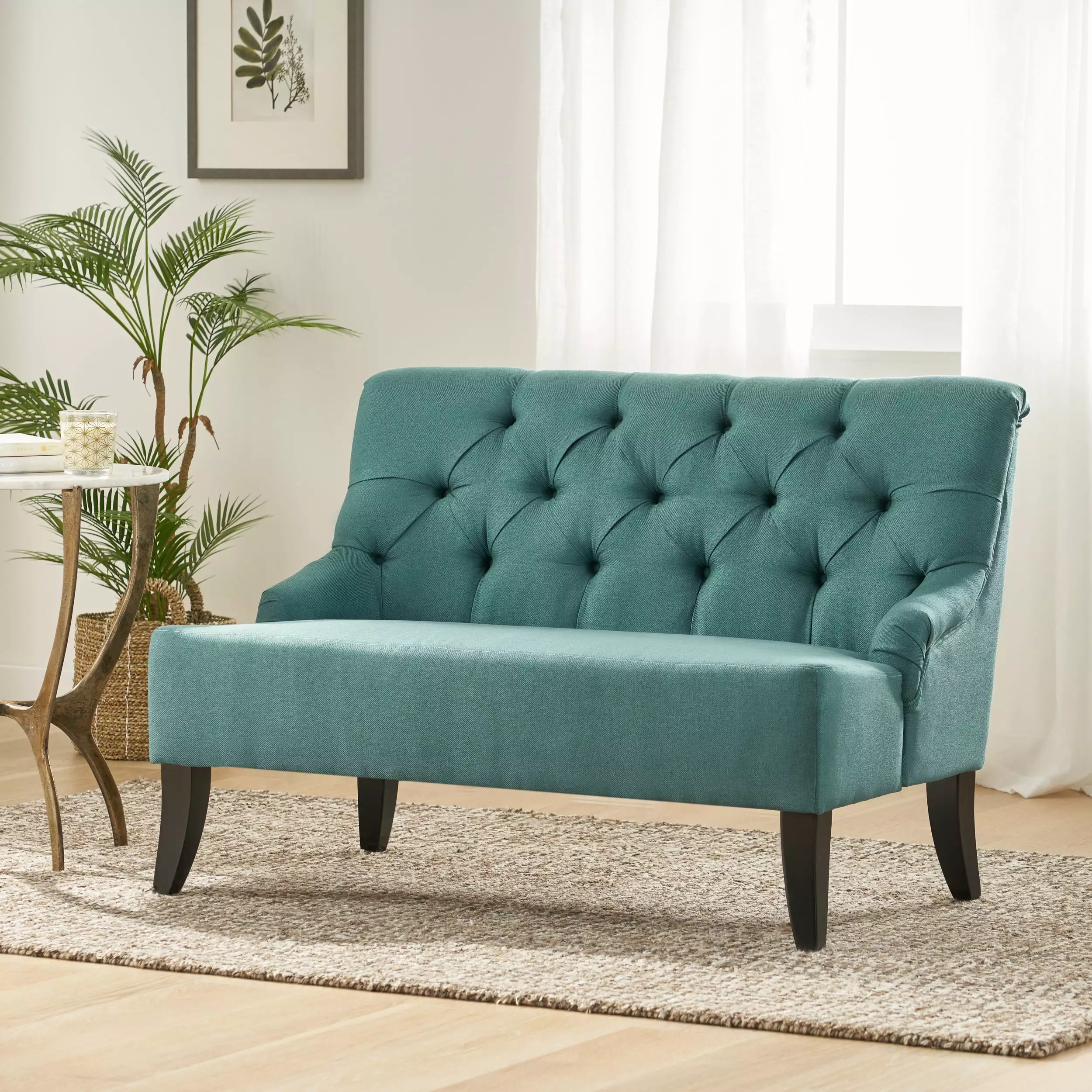 DeeHome NICOLE KD SETTEE Compact Sofa Small Spaces