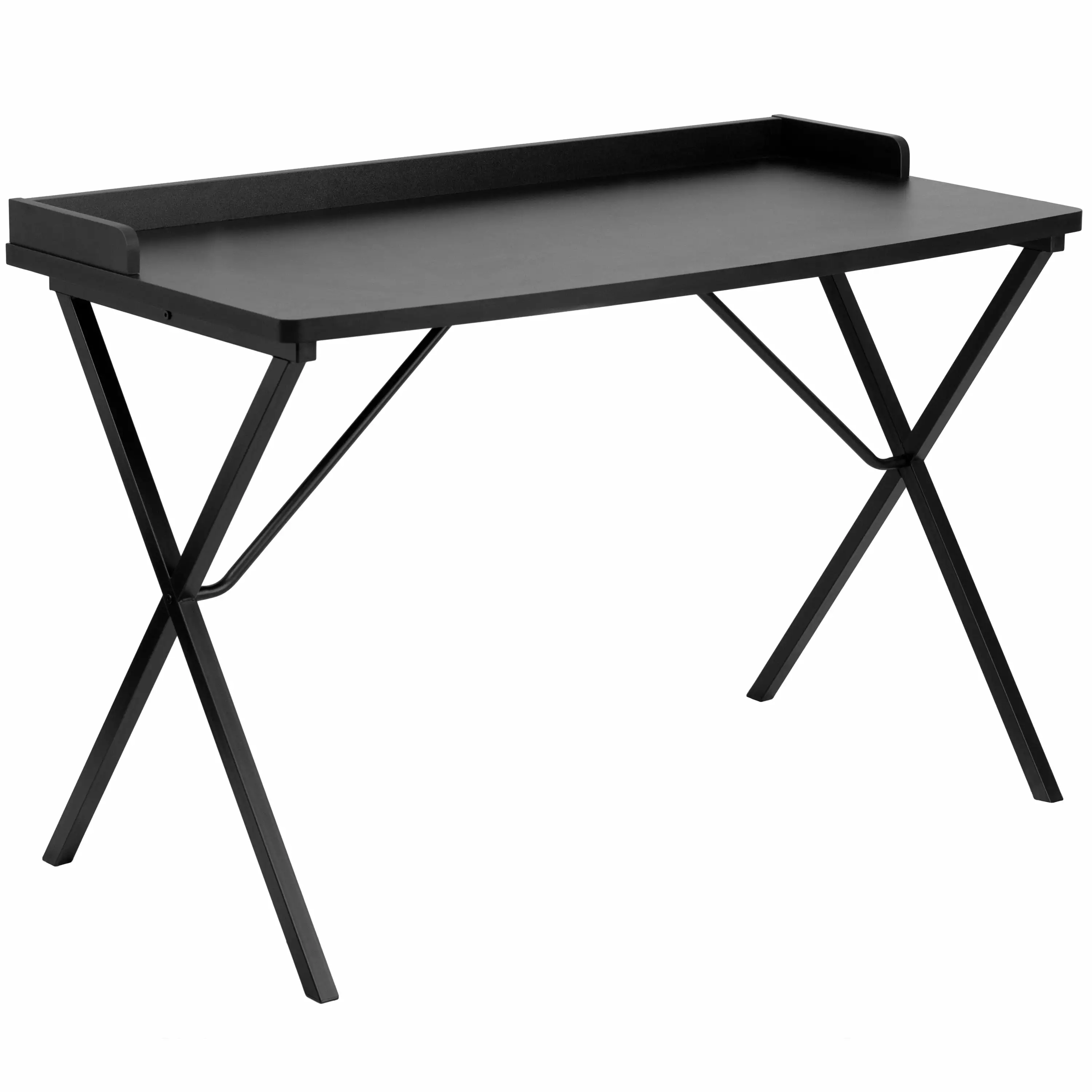 Line Furniture Deja Black Wood Computer Desk Home Office Study
