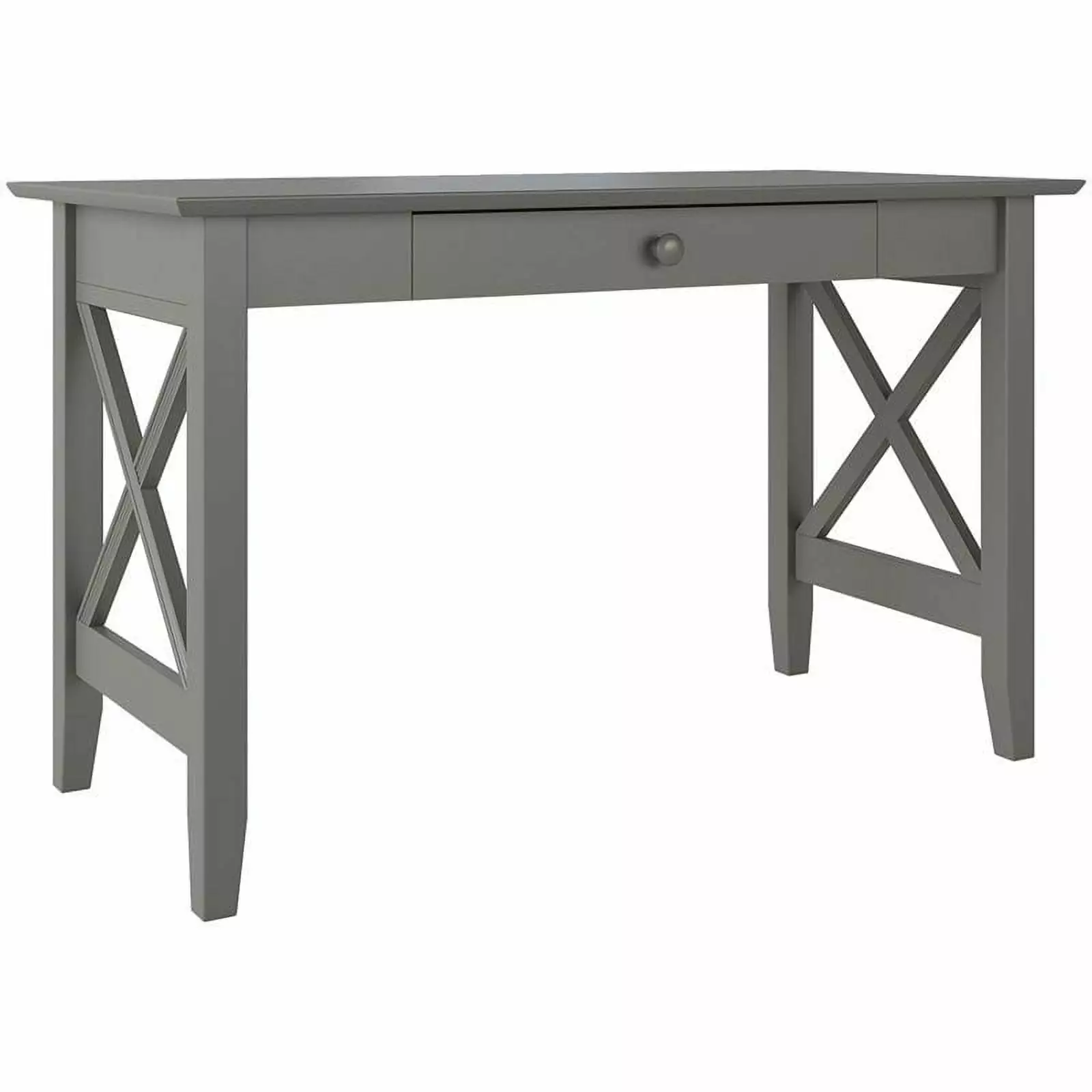 Lexi Desk Drawer - Grey Modern Compact Workstation Atlantic Furniture