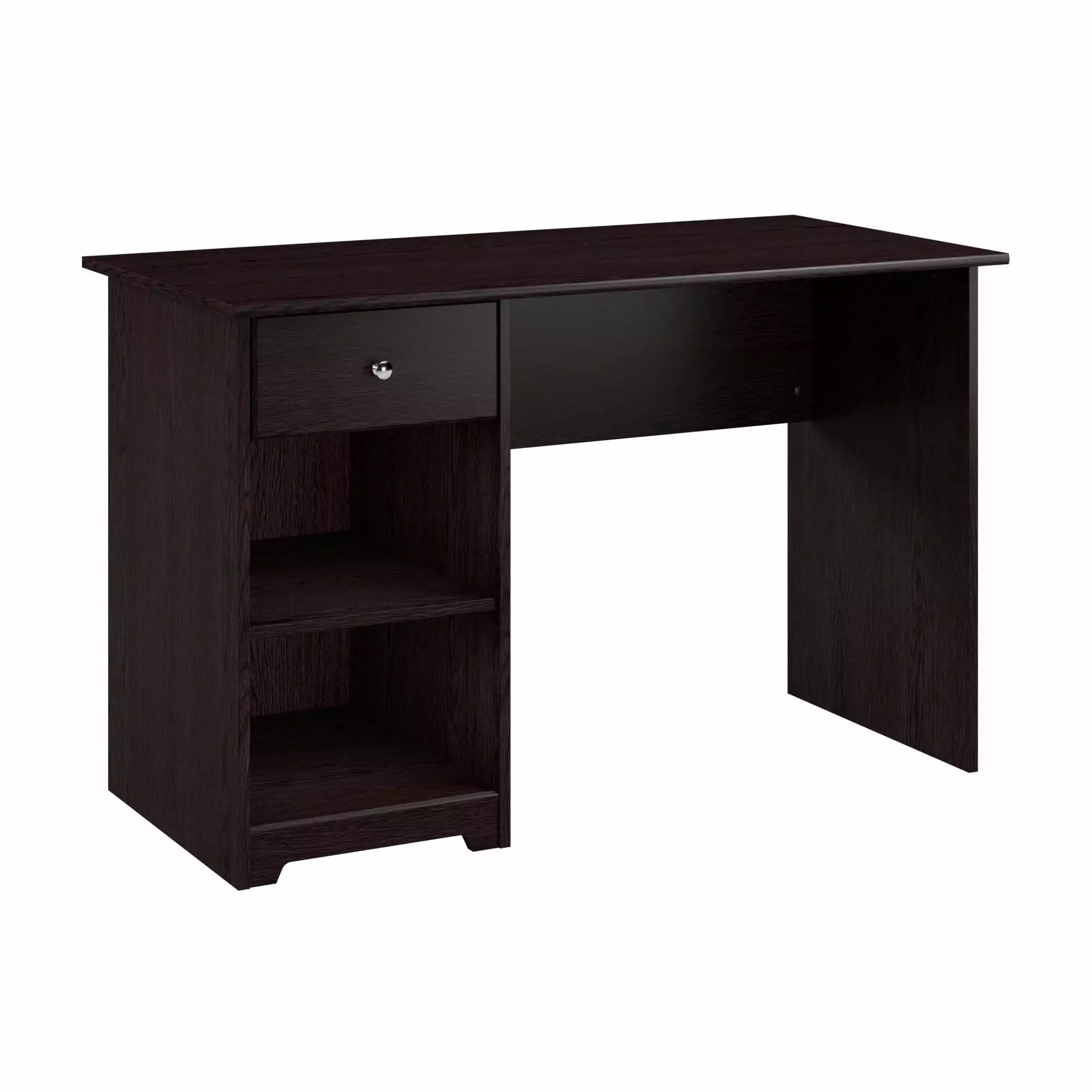 Bush Furniture Cabot 48W Computer Desk Storage Espresso Oak