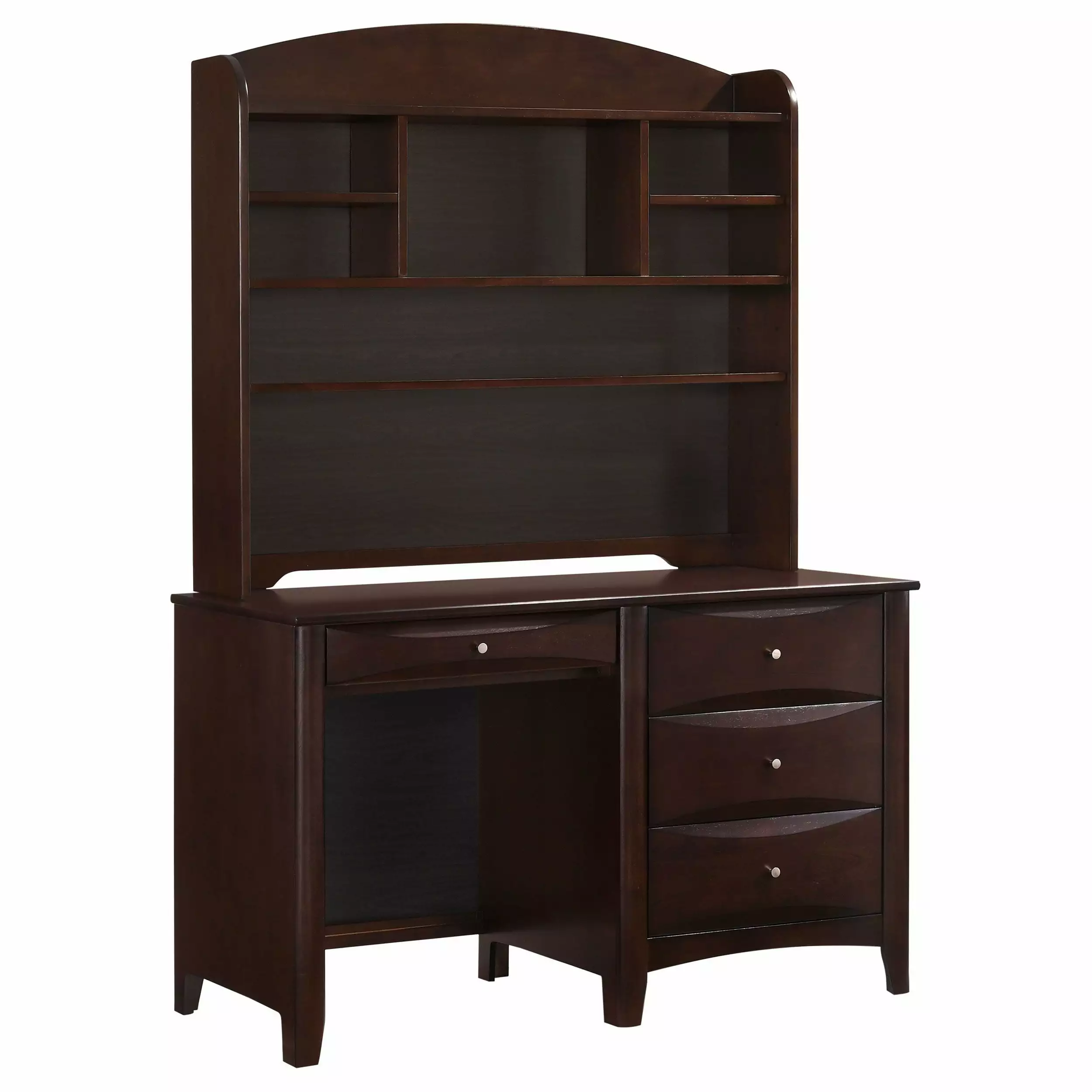 Phoenix Computer Desk Hutch Modern Office Desk Storage Coaster Company