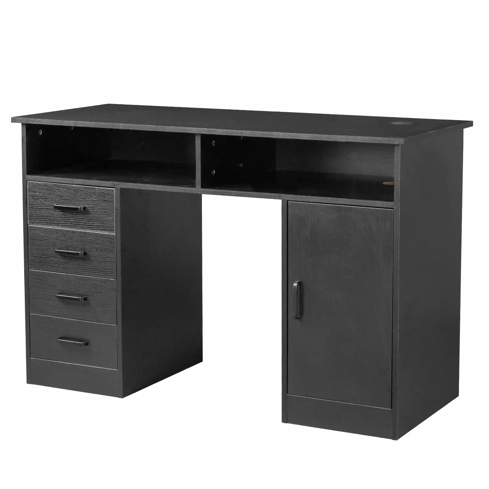 Itoproad 30.7-Inch H Computer Desk Drawers, Study Writing Table Home Office FCH
