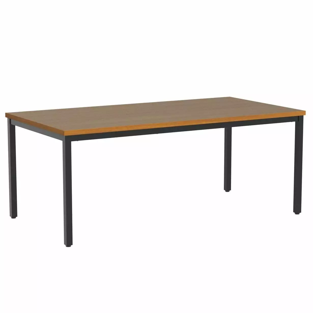 Large Computer Desk Modern Simple Table Sturdy Writing Desk Adjustable Feet FHWM753951