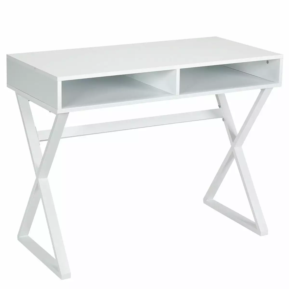 Gymax Modern Computer Desk Storage Writing and Makeup