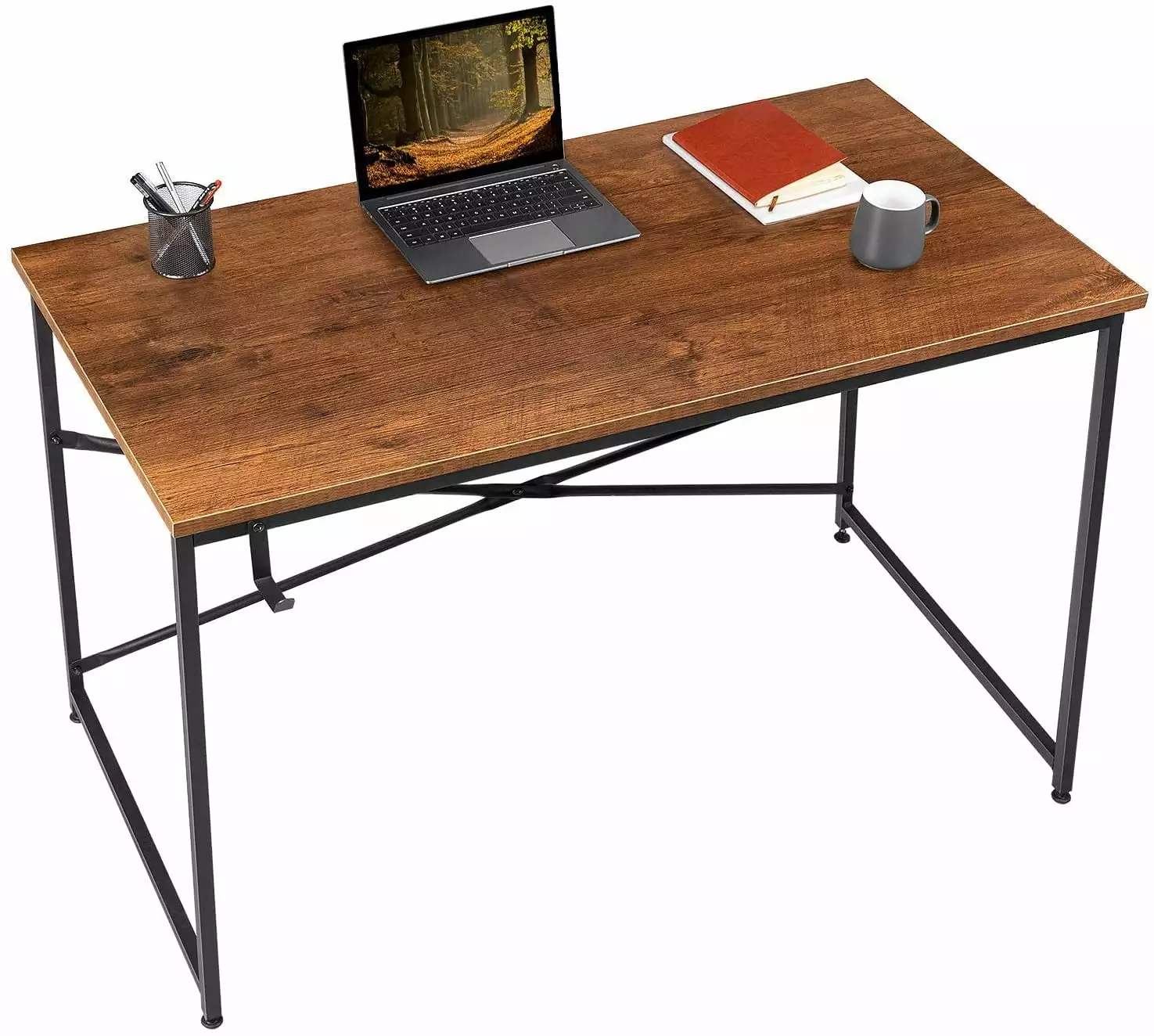 Homall Computer Desk 44 Inch Home Office Writing Study Work Desk Modern Industrial Style Headphone Hook