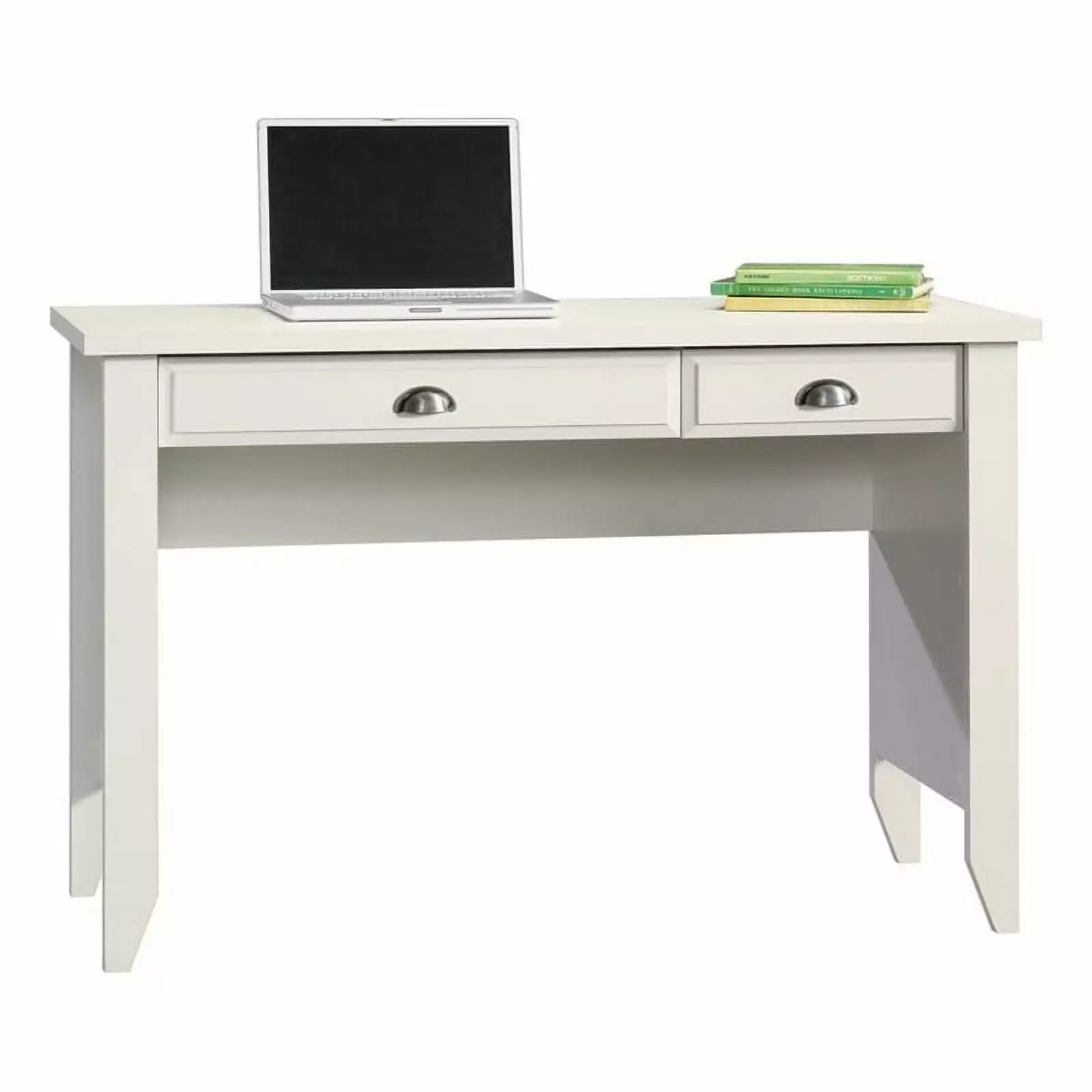 Kingfisher Lane Modern Wood Office Computer Desk Soft White