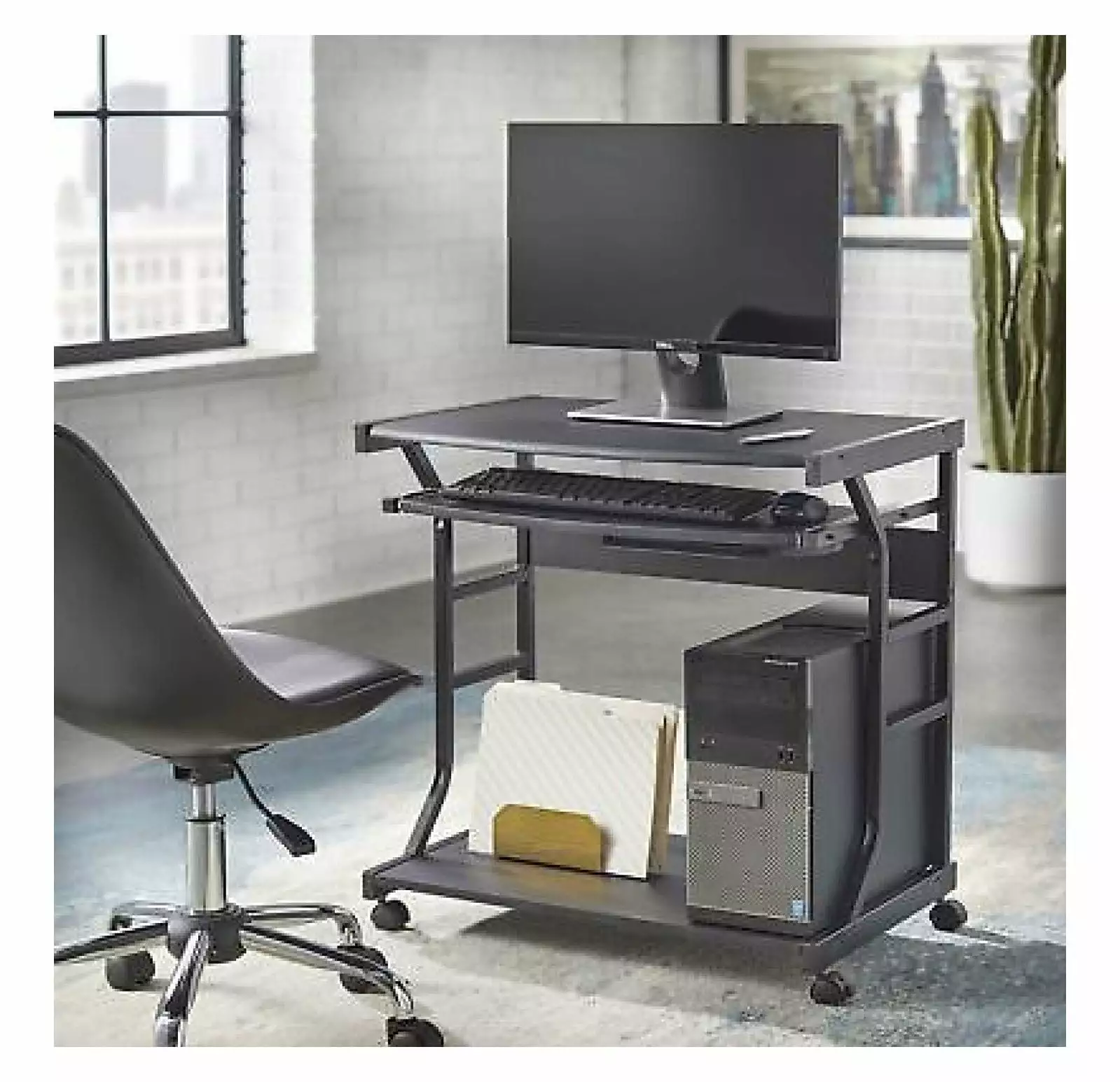 Rongfun Computer Desk Table Workstation Home Office Student Dorm PC Laptop Writing Table