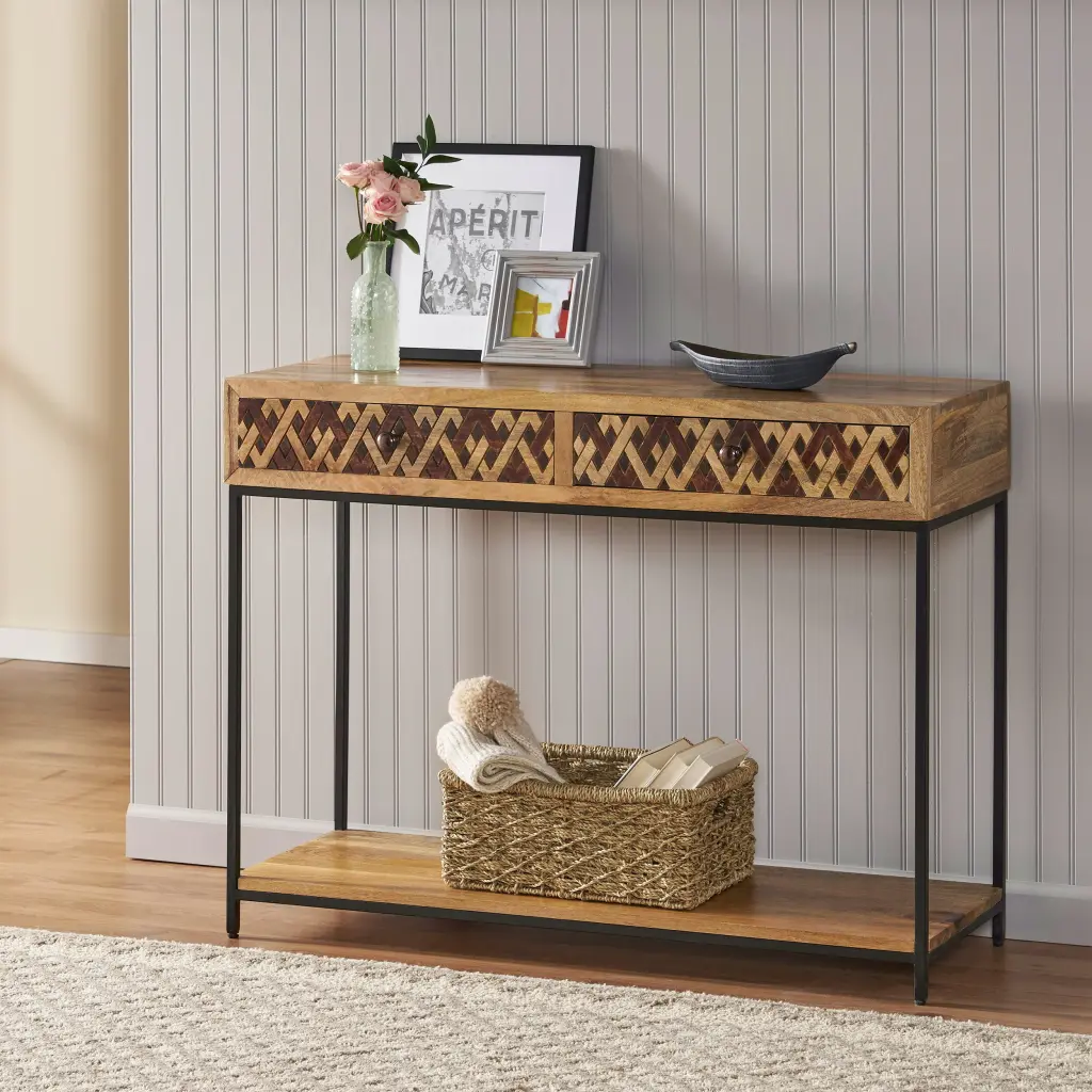 Console Table Wood Wood nh-cloudhouse