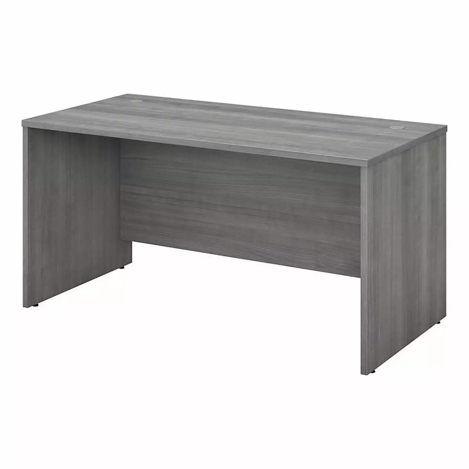 Scranton & Co Furniture 66x30 Contemporary Engineered Wood Desk Gray - Modern Office Desk