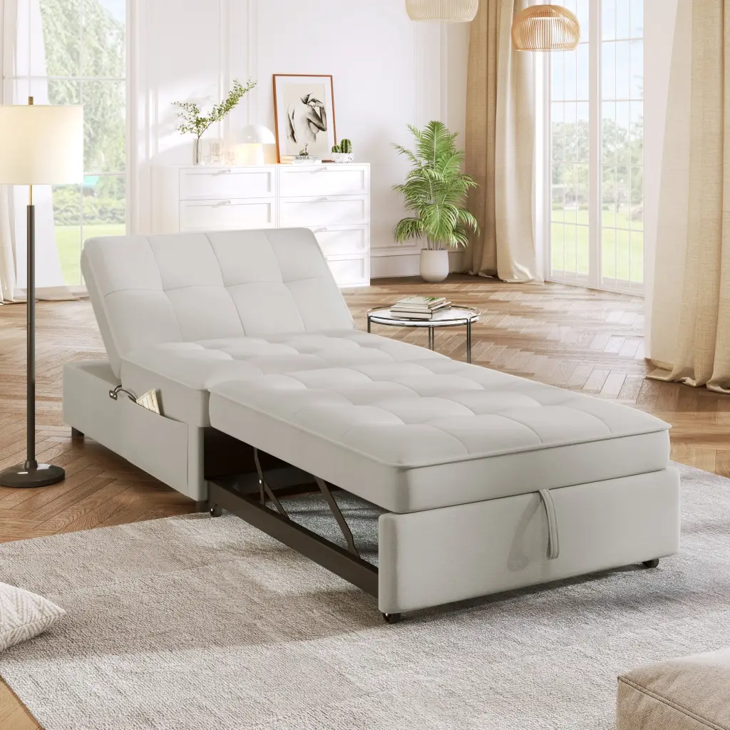 4 1 Sofa Bed Chair Bed Multi Function Folding Ottoman Bed Storage bed best