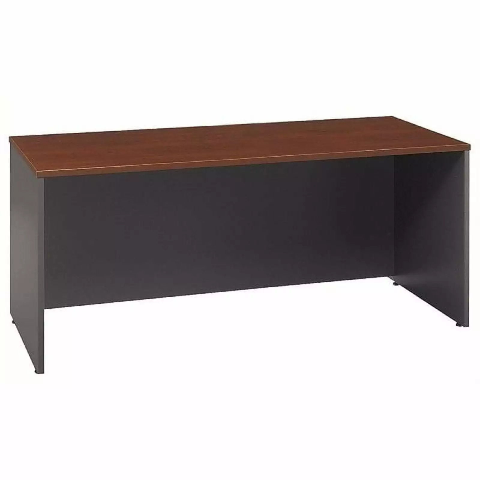 Bowery Hill 72 Corner Credenza Computer Desk Hansen Cherry