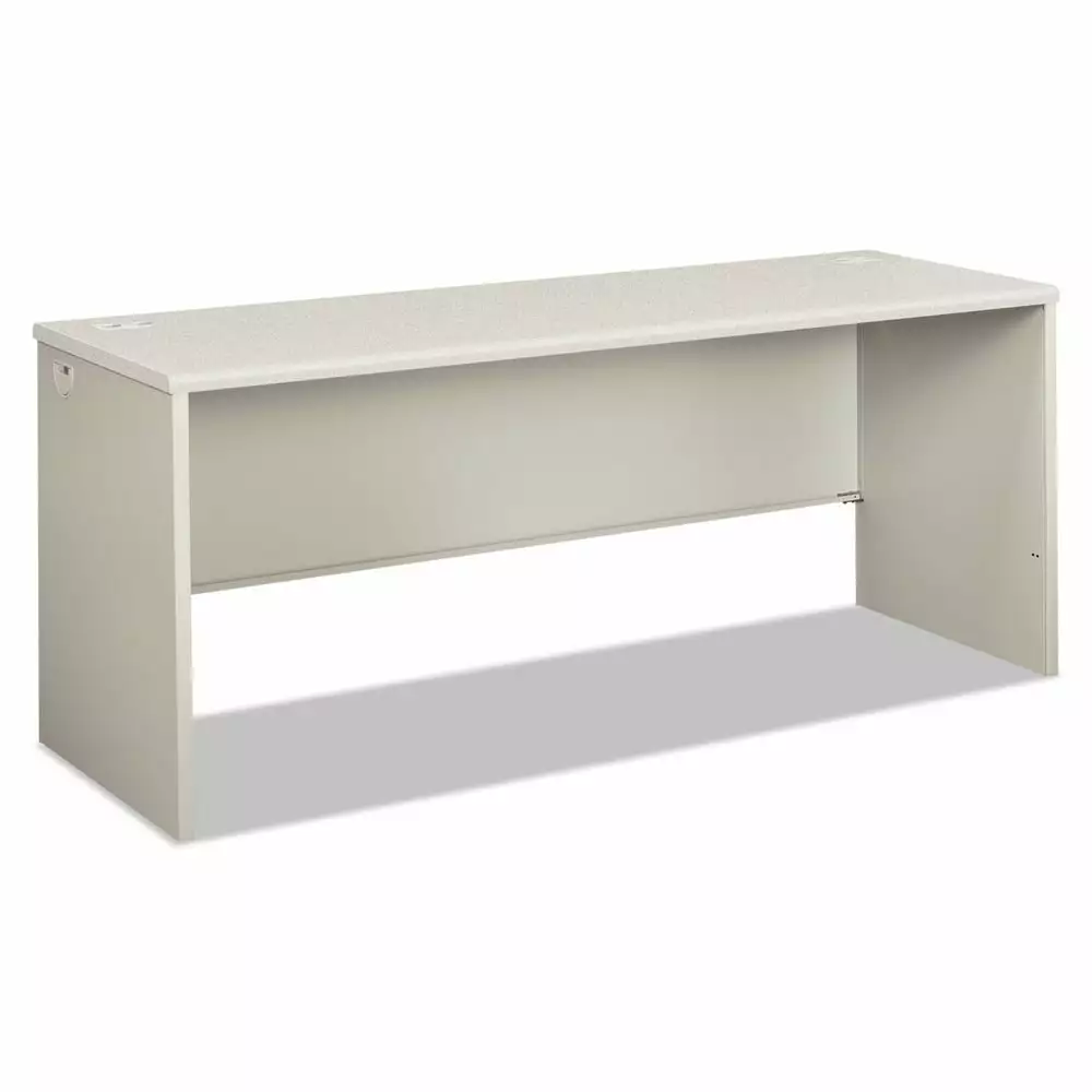 HON H38925.B9.Q 38000 Series 72 . x 24 . x 30 . Desk Shell - Light Gray/Silver
