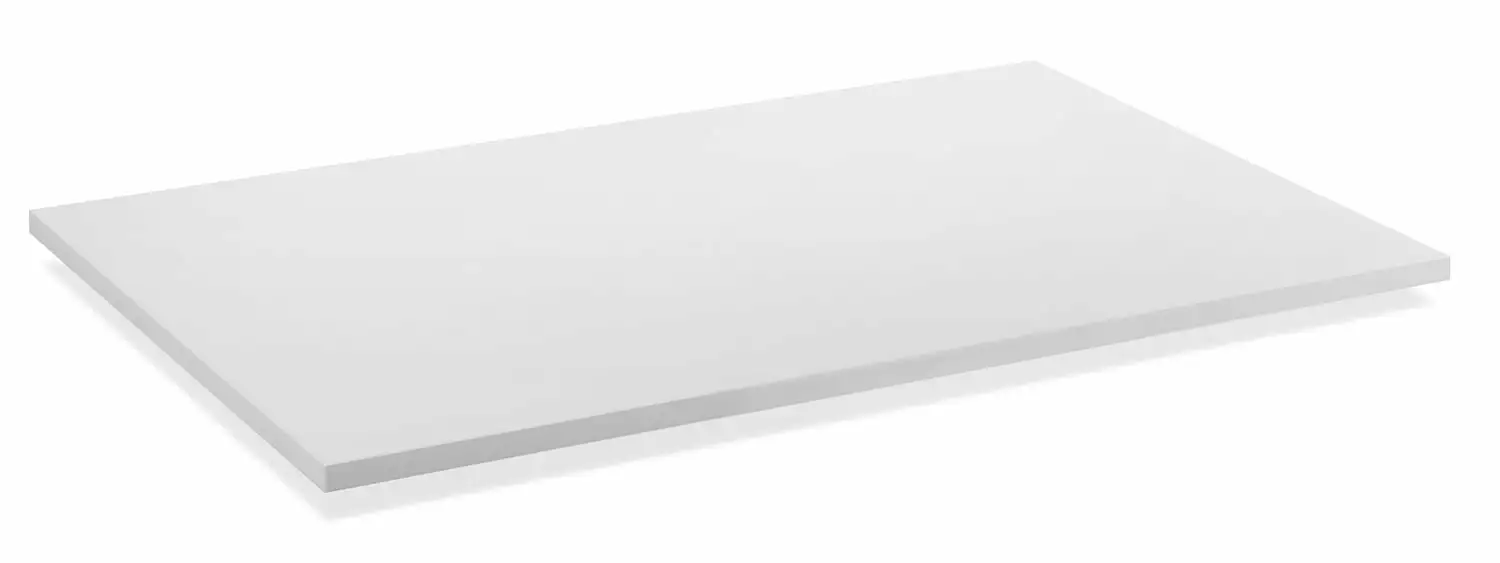 Mount-It! Wood Desk Top Standing Desks 48x29 Inches White