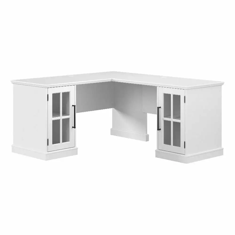 Westbrook 60W L Shaped Desk Storage Bush Furniture - Home Office Workstation