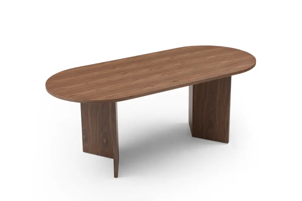 Wood Dining Table Kitchen Table Small Space Walnut Desk Home justone interior