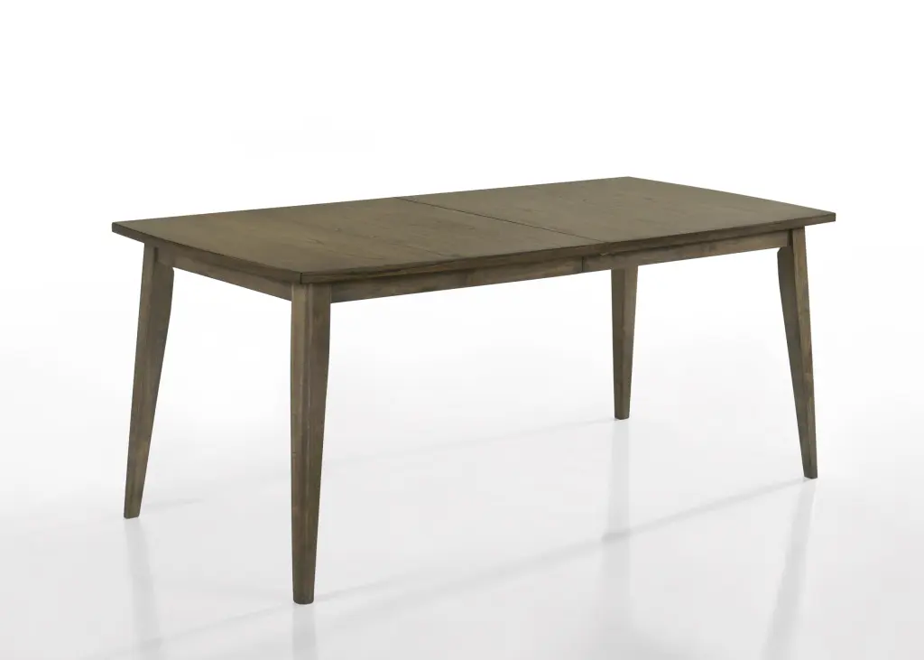 Bistro Vintage Walnut 72 Inch Wide Contemporary Rectangle Dining Table lilola home