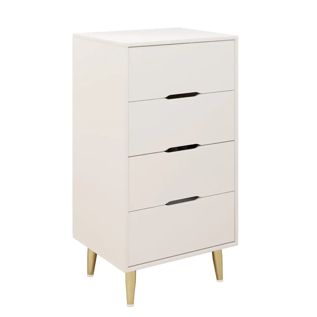 4-Drawer Dresser Tall Storage Cabinet Chest Organizer smarthome furniture