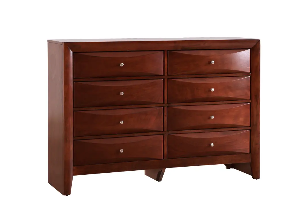 Marilla G1550 D Dresser Cherry Particle Board Bedroom Furniture glory furniture