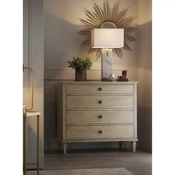 Victoria Small Dresser Natural Solid Wood 3 Drawer Chest Bedroom jla