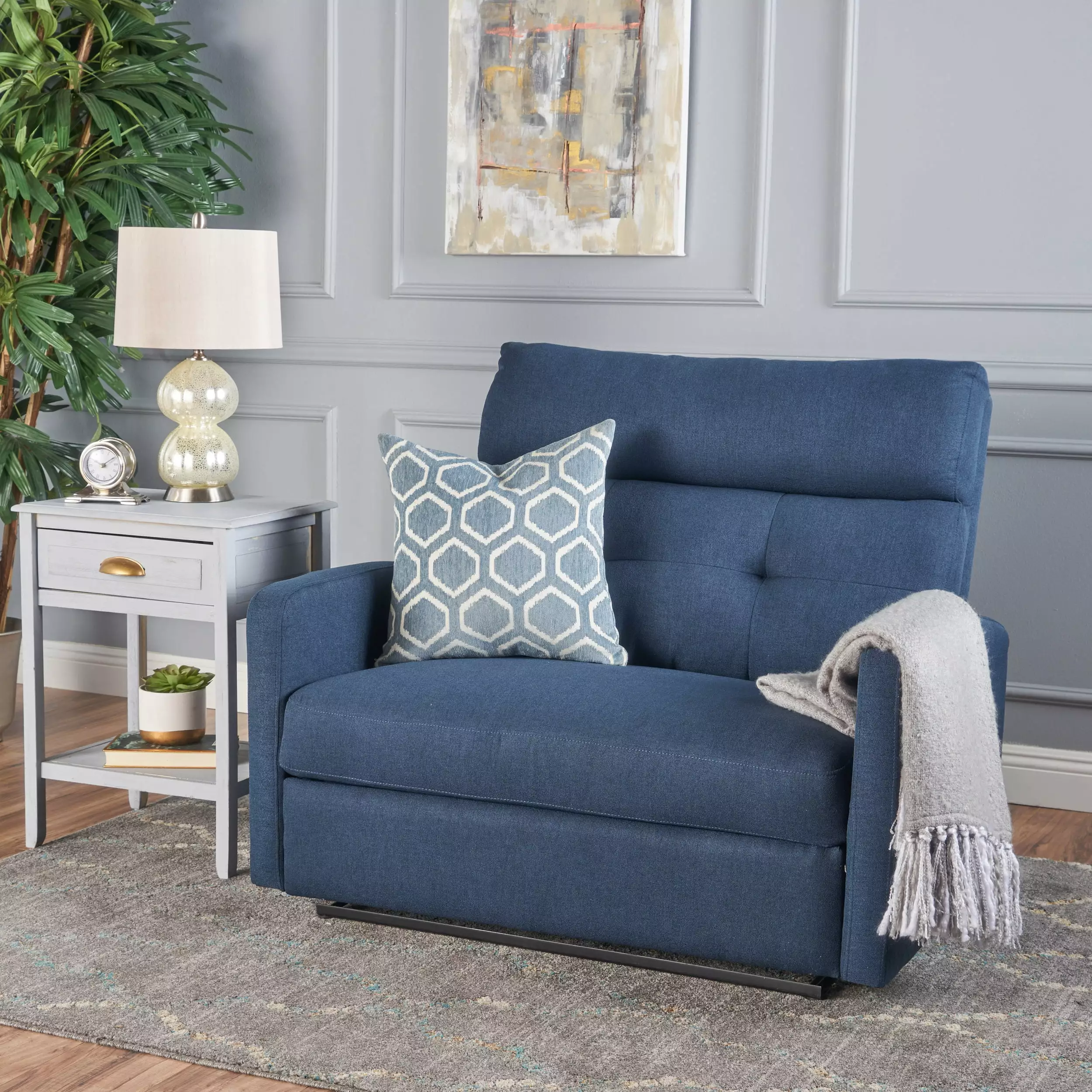 DeeHome Recliner Chair Double Seats