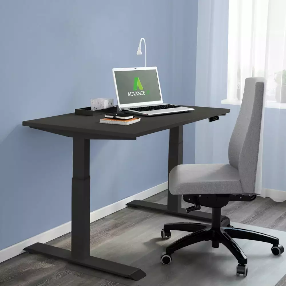 AdvanceUp Dual Motor Adjustable Electric Stand Up Office Desk 47x63 Black