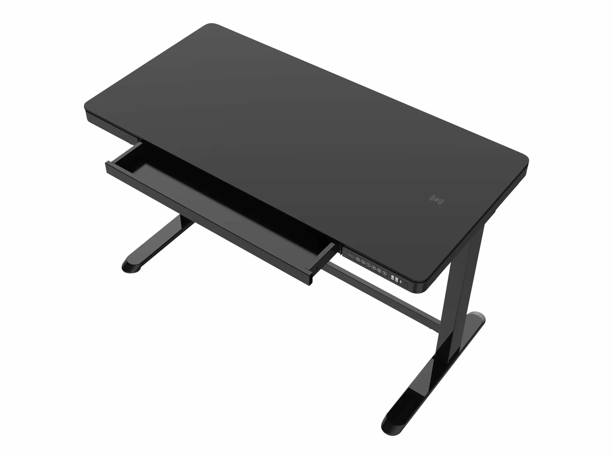 Koble Juno Sit-Standing Desk Electric Height Adjustment Black