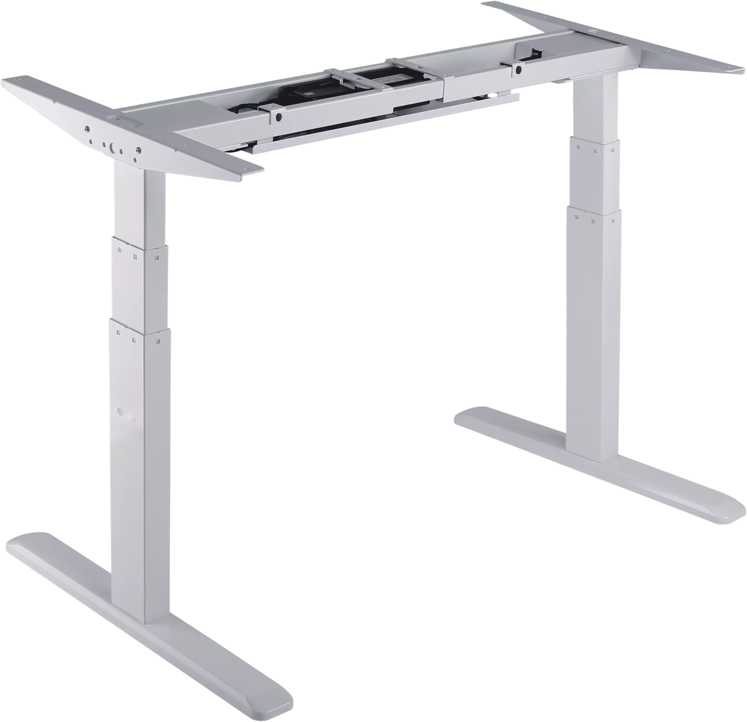 Star Ergonomics 3 Stage Dual Motor Electric Sit-Stand Desk Frame SE07E1FW - Heavy Duty Adjustable Desk