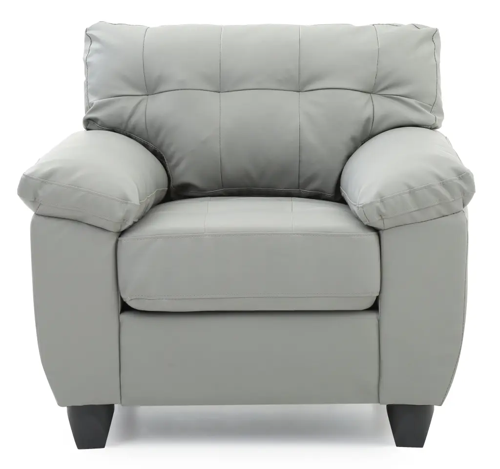Gallant G912A Gray Foam PU Office Chair, Ergonomic Desk Chair Adjustable Height glory furniture