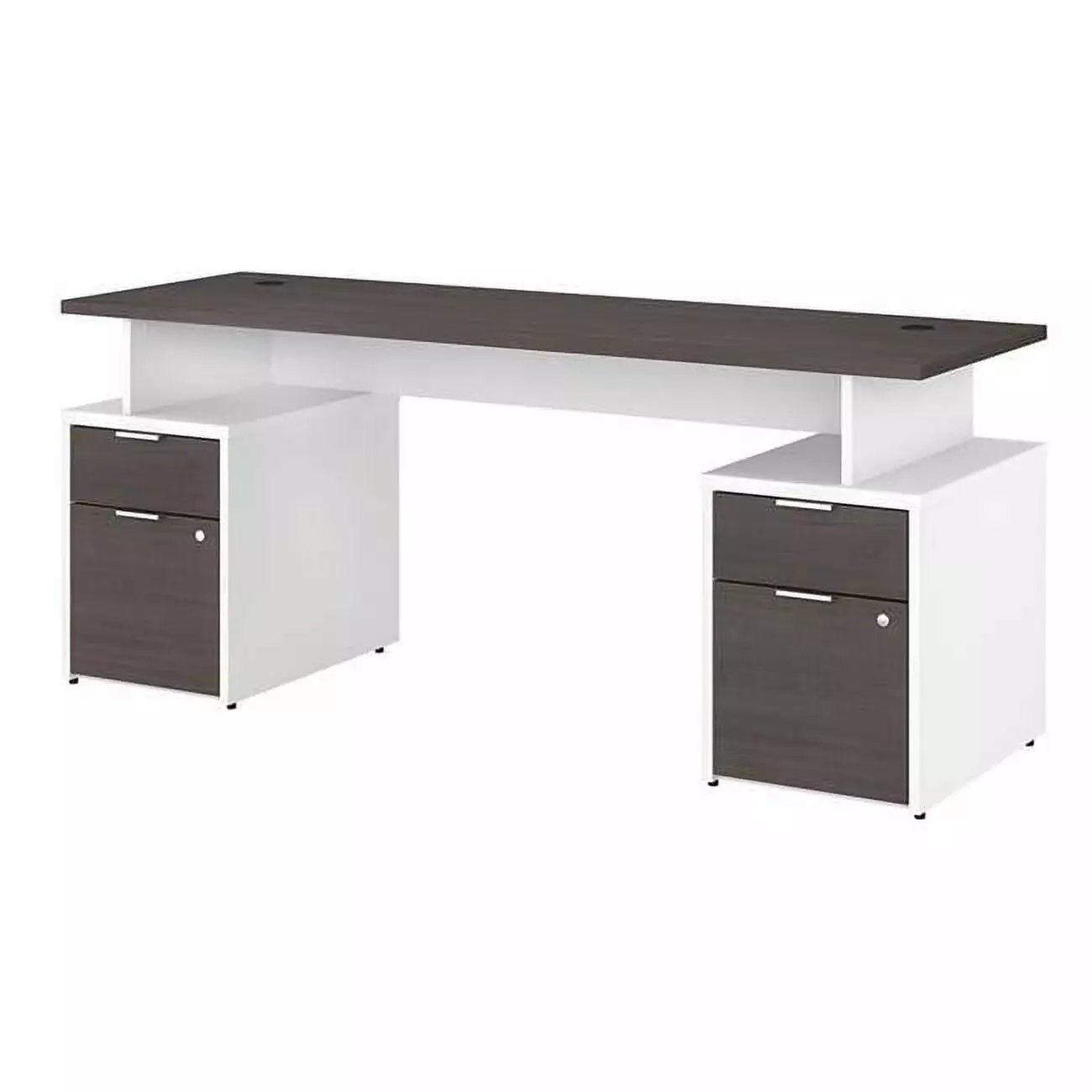 Bush Business Furniture Jamestown 72W Desk 4 Drawers - Efficient Storage BBF
