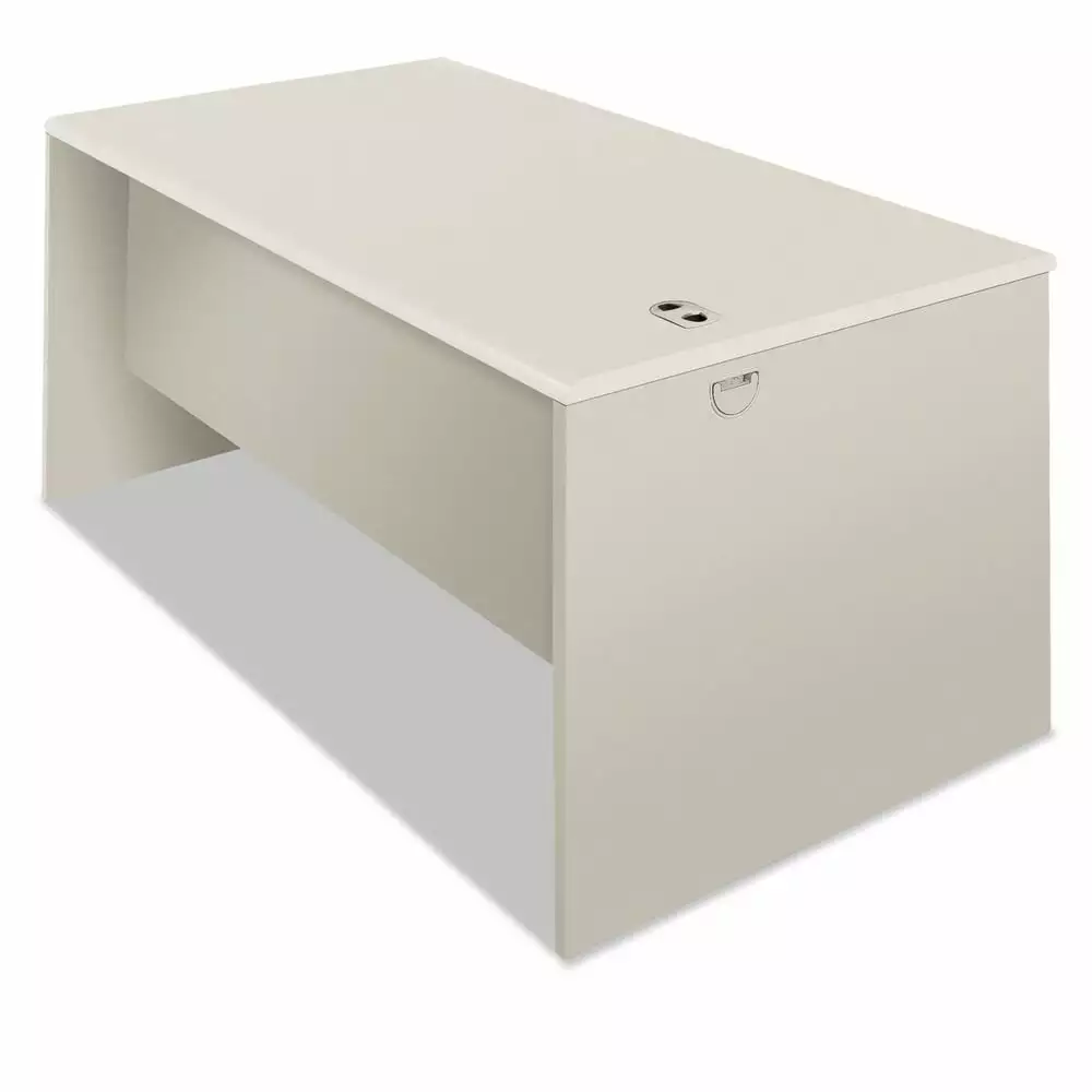 HON H38932.B9.Q 38000 Series 60 x 30 x 30 Inches Desk Shell Light Gray Silver