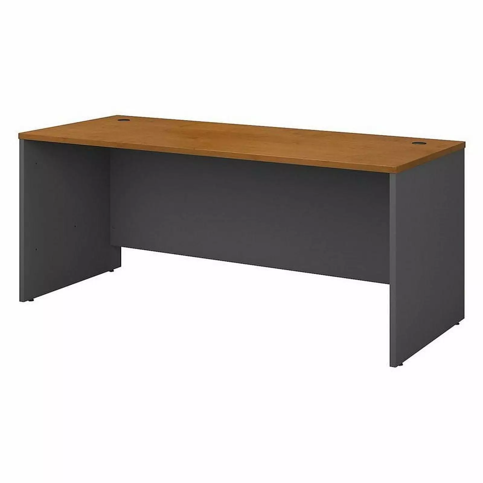 Kingfisher Lane 72 Natural Cherry Desk Shell