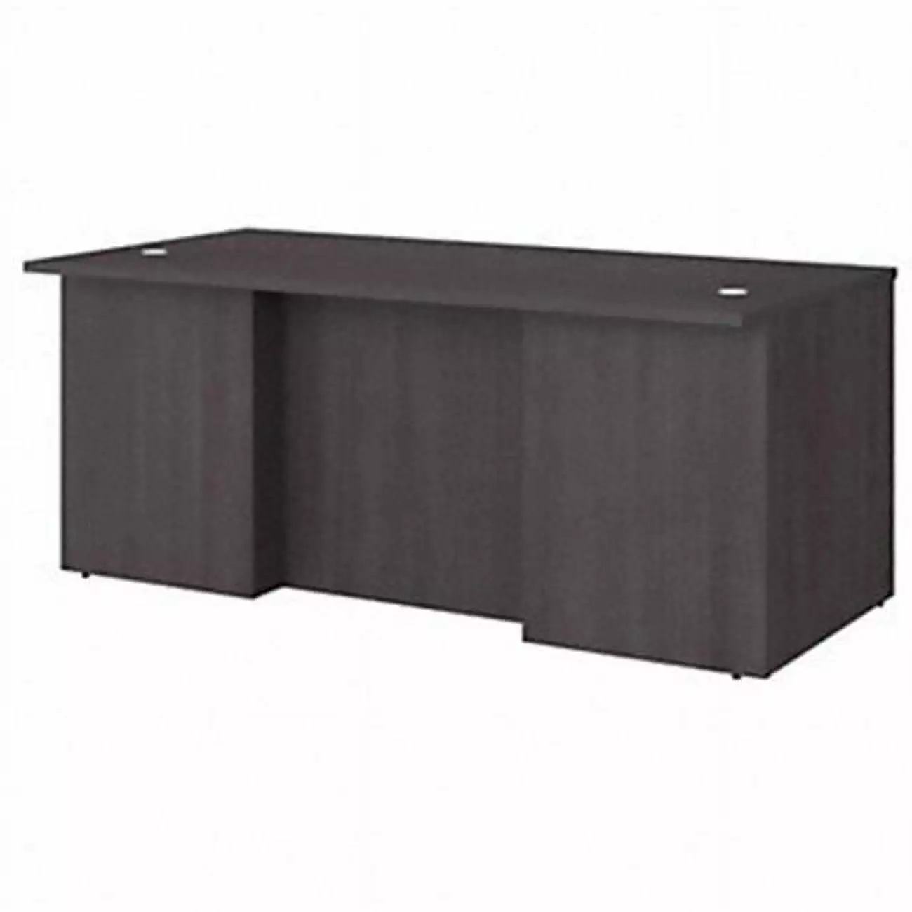 72 x 35 x 30 . Storm Gray Executive Desk - Modern Large Office Desk SeatSolutions