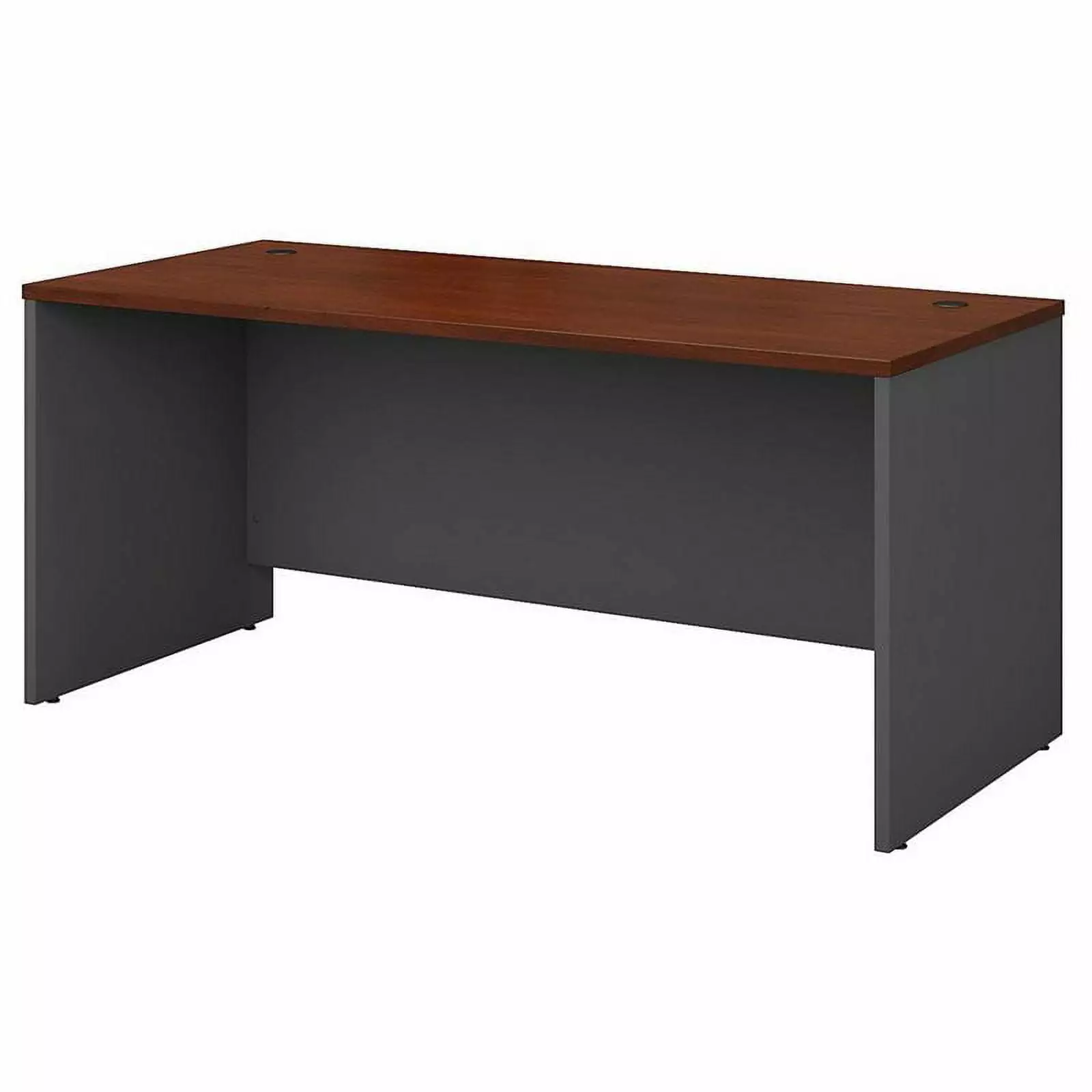 UrbanPro 66W x 30D Office Desk Hansen Cherry Engineered Wood Spacious Workstation